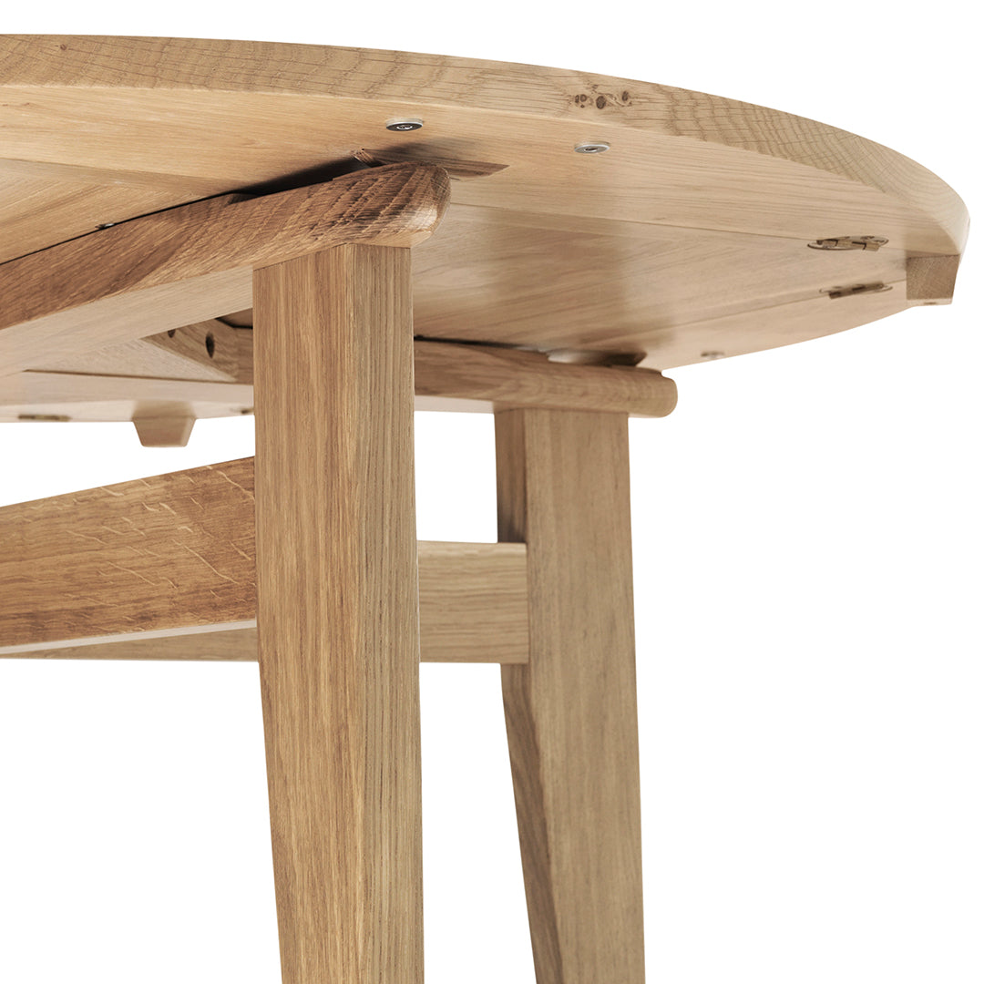 Extendable Pivoting Dining Table - Expandable Modern Design for Small Spaces | Perfect for Apartments, Dining Rooms & Multi-Functional Areas