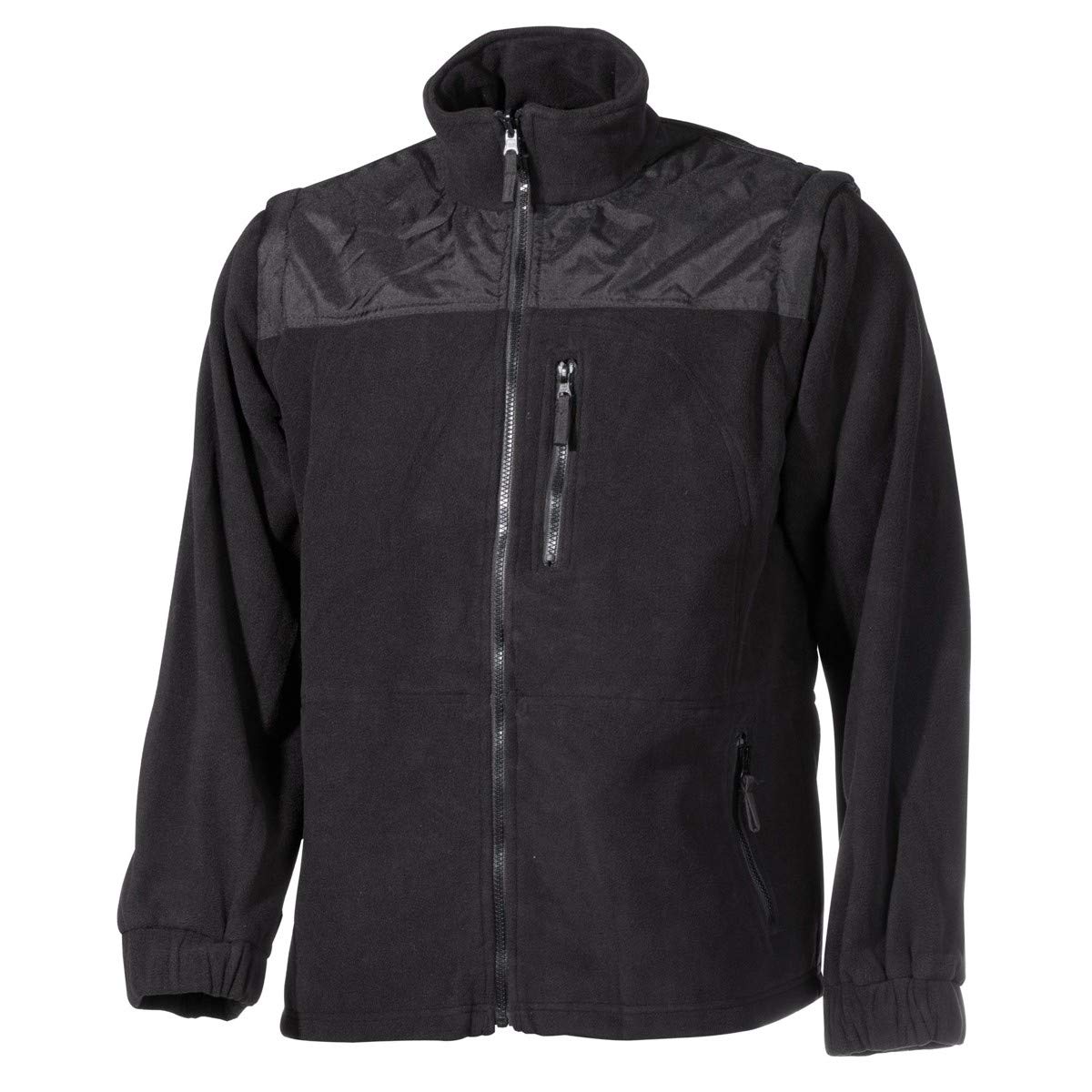 Men's Security Jacket Black - Waterproof Windbreaker with Multiple Pockets for Outdoor Work, Travel & Hiking | Durable Workwear for Construction, Hunting & Winter Wear
