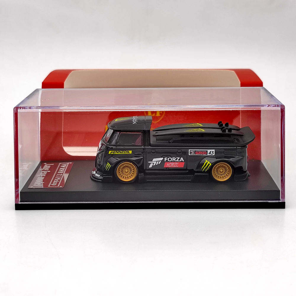1:64 Scale VW RWB T1 Pickup Diecast Model Car - Miniature Collectible Toy Vehicle for Adults & Kids - Perfect for Display, Gifts, and Hobby Collections