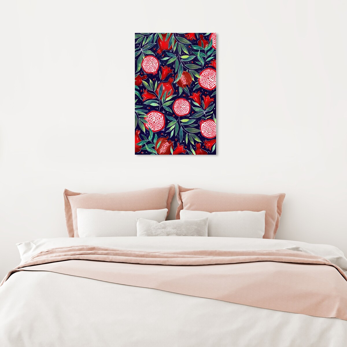 Blooming Tropical Flowers Canvas Wall Art Print - White Floral Decor for Cabin, Lodge & Kitchen - Perfect for Home, Office & Farmhouse Decor