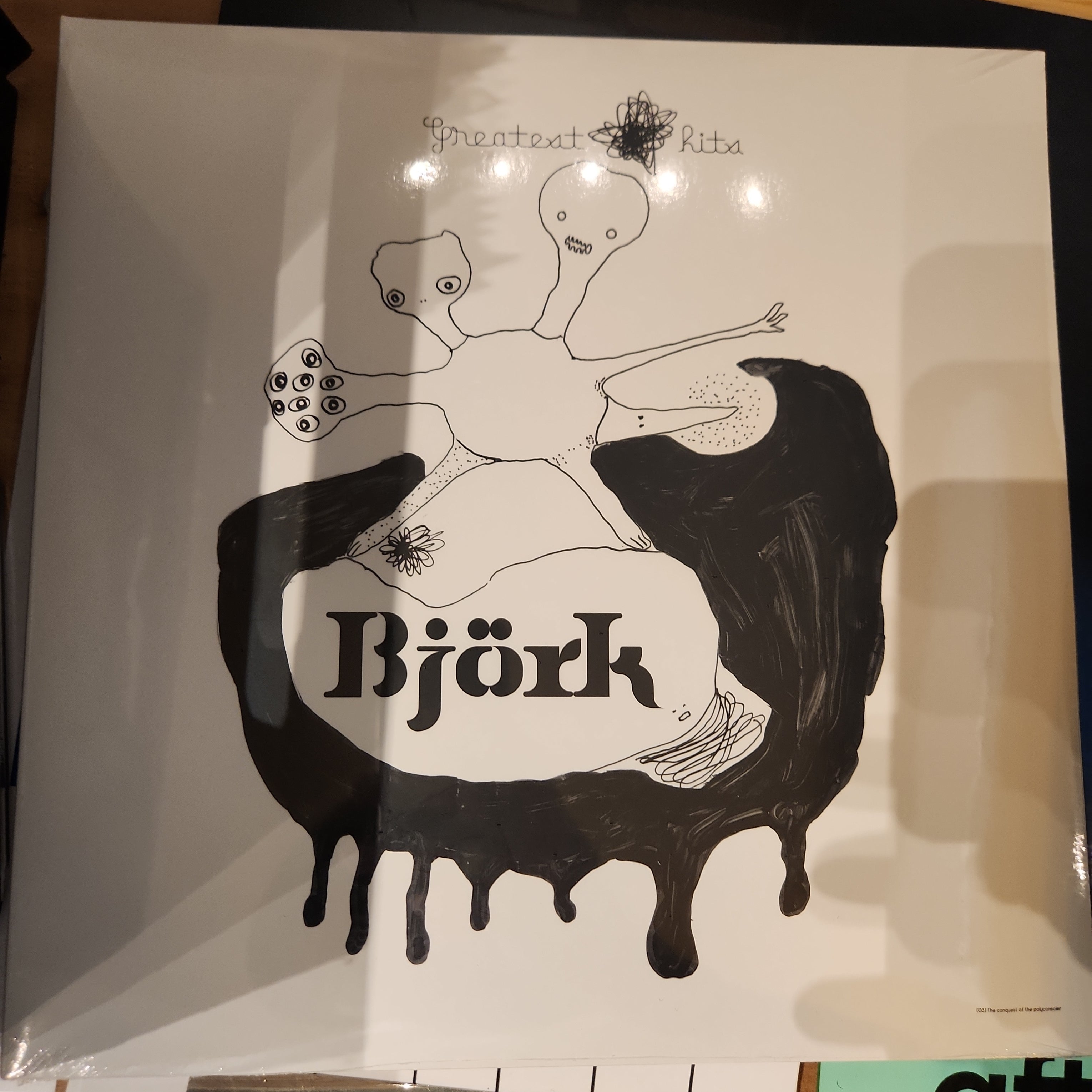 Bjork Greatest Hits Vinyl LP Record - Iconic Music Collection for Audiophiles & Home Listening