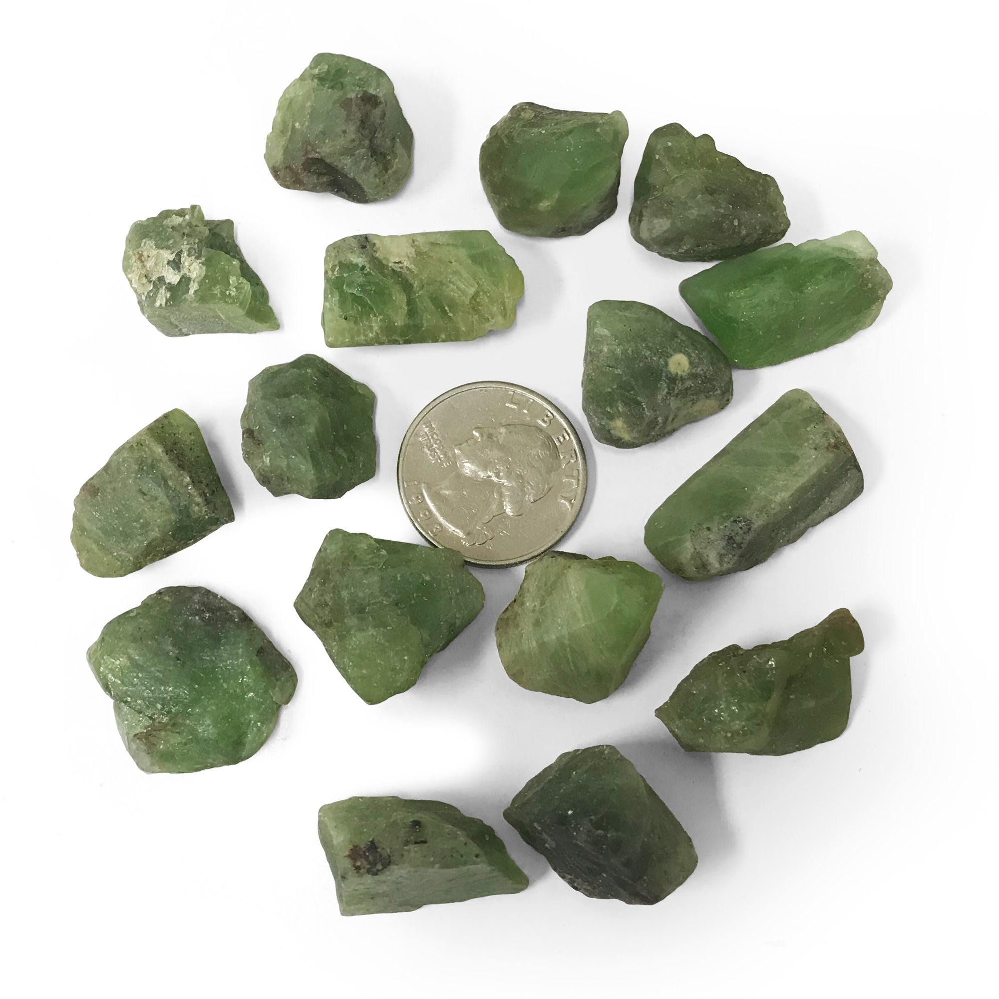 Natural Raw Rough Peridot Crystal Gemstone - Healing Stone for Jewelry Making, Meditation & Energy Work - Perfect for DIY Crafts, Spiritual Gifts & Home Decor