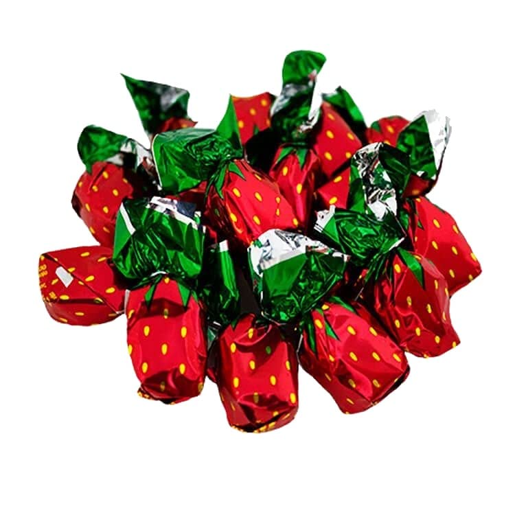 Colombina Strawberry Candy Bon Bons - 5lb Bulk Bag of Delicious Strawberry Flavored Candies | Perfect for Parties, Gift Baskets & Office Treats