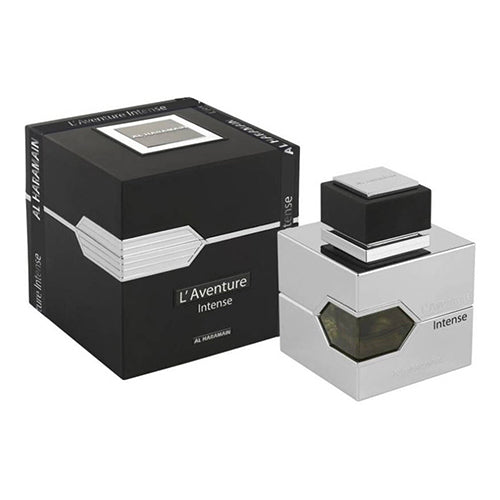 Al Haramain L'Aventure Intense 100ml Eau de Parfum for Men - Long-Lasting Premium Fragrance for Date Night & Special Occasions