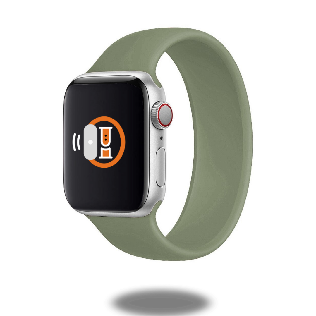 Silicone Solo Loop Strap for Apple Watch - Comfortable, Durable & Stylish Summer Collection - Perfect for Swimming, Running & Outdoor Activities