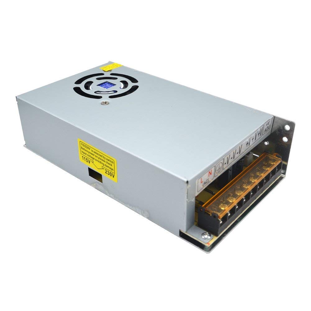 Padarsey 12V 20A Universal Regulated Switching Power Supply - for LED Strip Lights, CCTV, Radio, Computer & DIY Projects - Perfect for Home, Office & Industrial Use