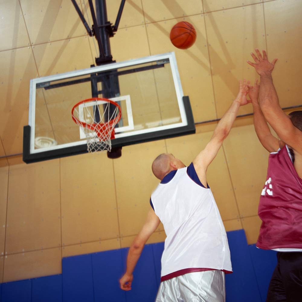 PROGOAL Universal UV-Resistant Basketball Backboard Padding - Fits All Hoop Systems for Indoor & Outdoor Use - Perfect for Driveway, Gym, and Park Basketball Games