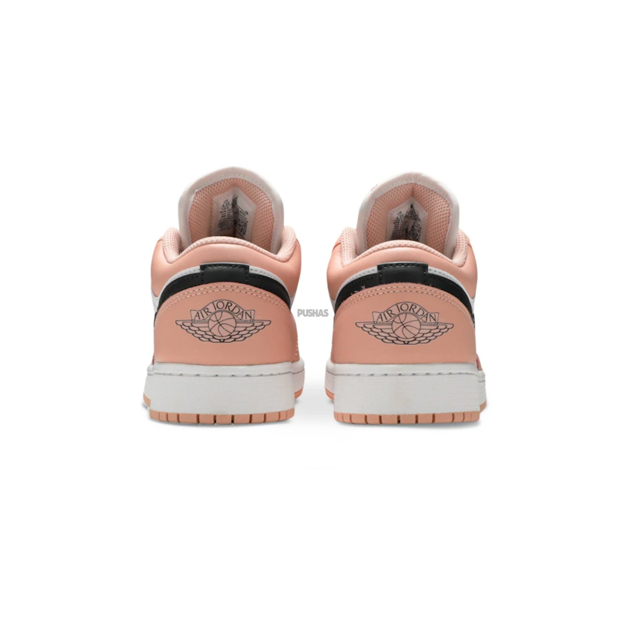 Air Jordan 1 Low 'Light Arctic Orange Pink' GS Sneakers - Girls' Basketball Shoes for Casual Wear & Street Style Fashion