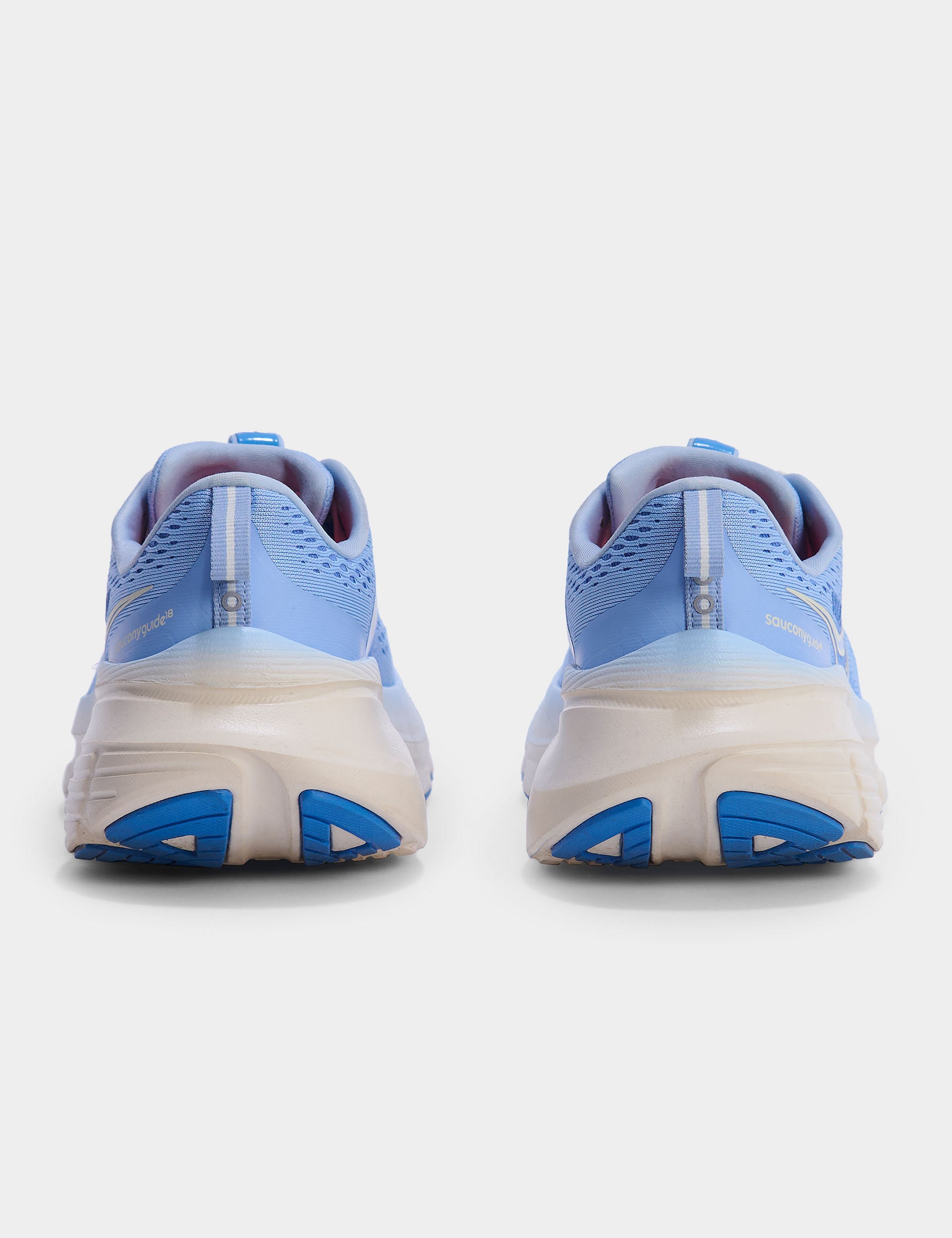 Sweaty Betty x Saucony Guide 18 Running Shoes - Breeze Blue Color | Women's Lightweight Cushioned Sneakers for Jogging, Gym Workouts & Daily Wear