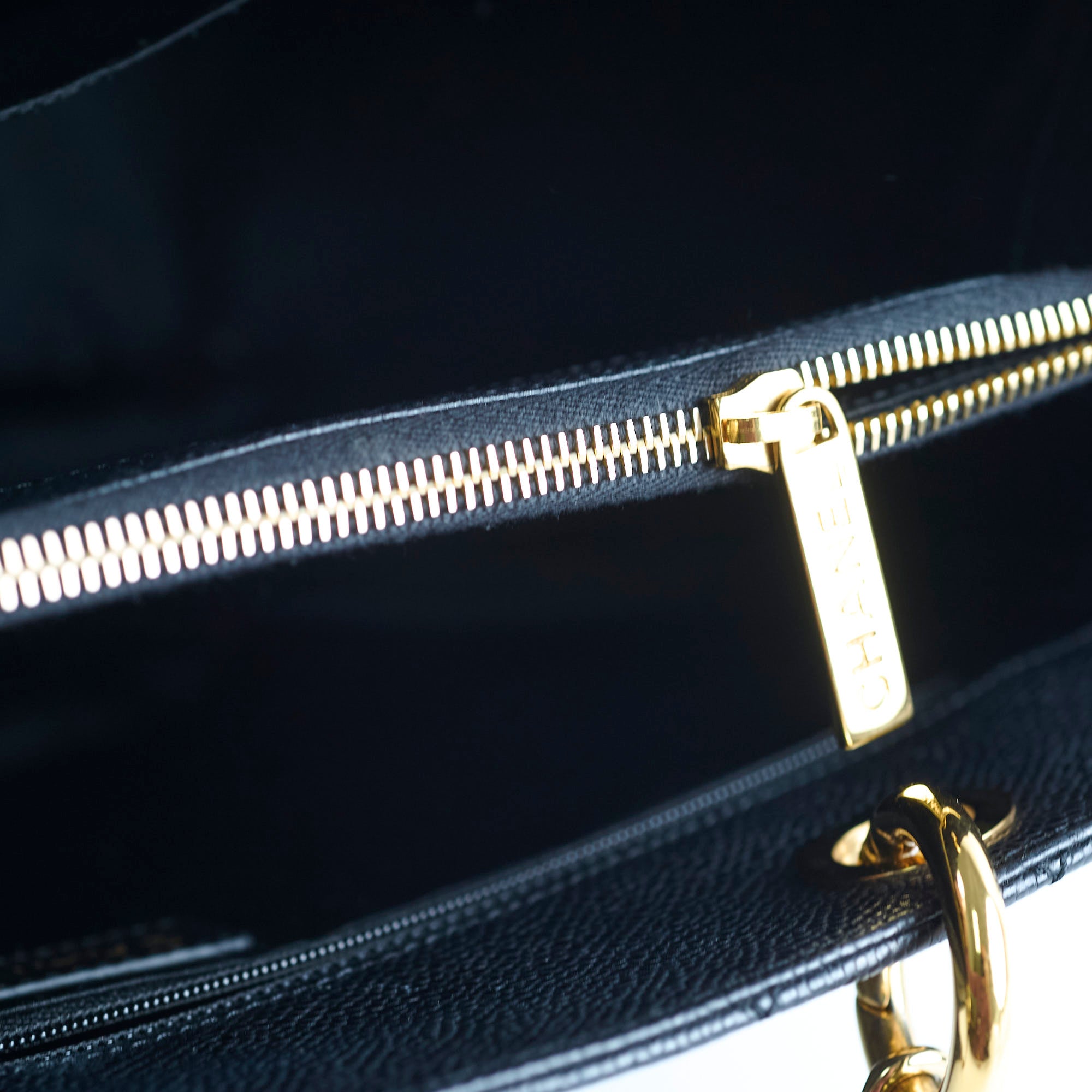 Chanel Caviar Leather Grand Shopping Tote GST Handbag in Black - Luxury Designer Tote Bag for Women, Perfect for Work, Travel & Everyday Use