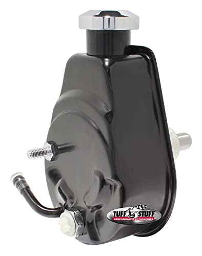 Tuff Stuff 6179B High Performance Power Steering Pump for 1982-1987 Chevy Camaro - Black Finish | Perfect for Classic Car Restoration & Racing Upgrades