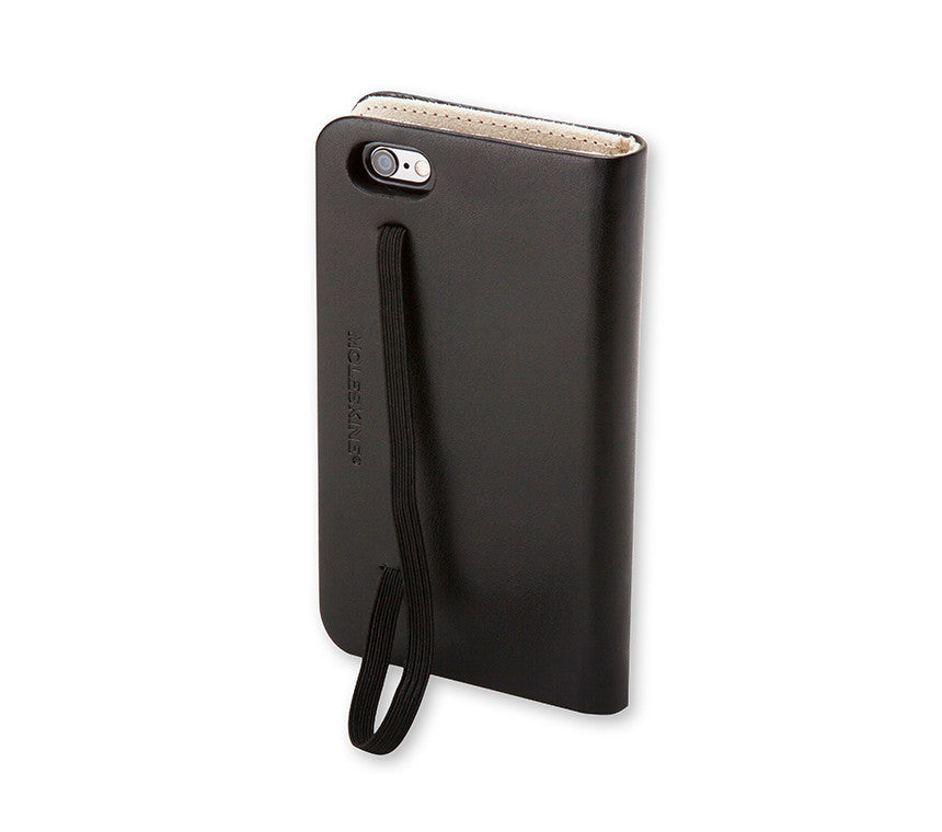 Moleskine Smart Leather Phone Case Cover for iPhone 6 - Slim Protective Wallet with Card Holder | Perfect for Work, Travel & Everyday Use
