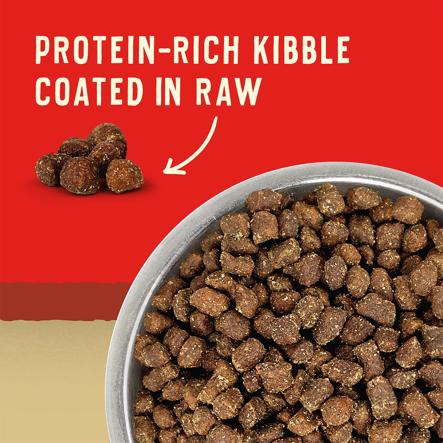 Stella & Chewy's Wild Red Dry Dog Food - High Protein Raw Coated Kibble with Wholesome Grains & Red Meat Recipe, 21lb Bag - Ideal for Active Dogs & Premium Nutrition