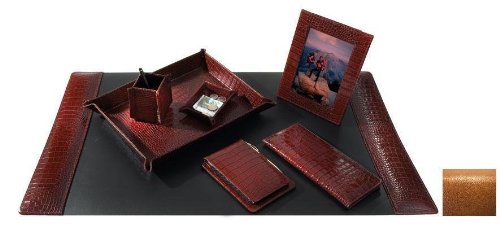 Raika Letter Tray - Tan Office Organizer for Desk