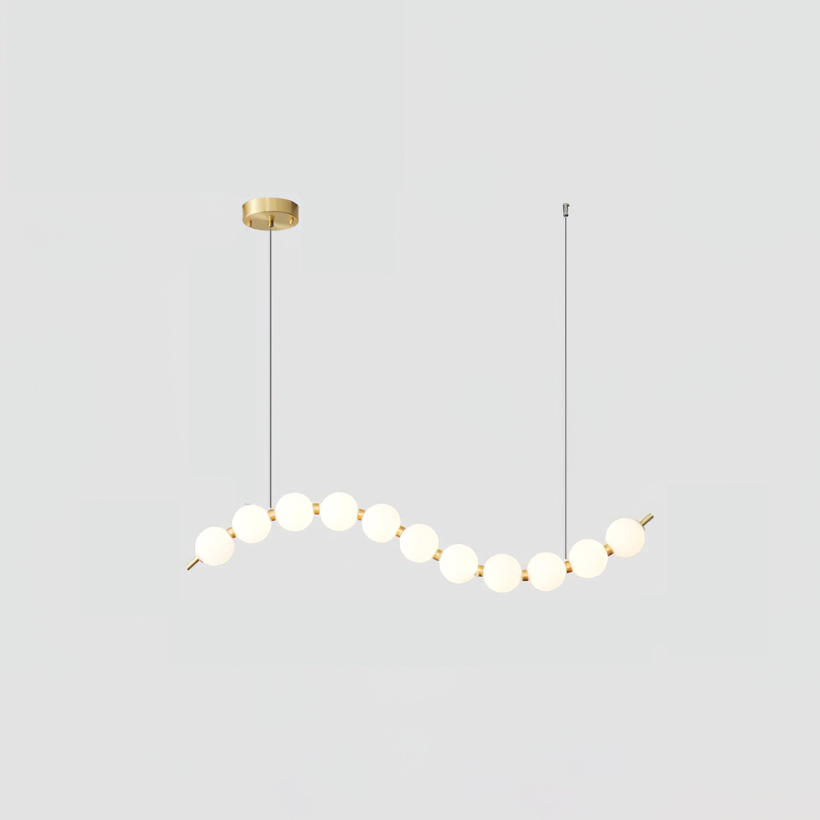 Brass & White