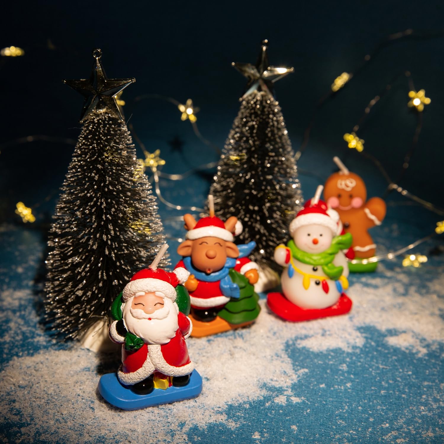 Natural Soy Candles - Gingerbread Man for Holiday Decor & Gifts
