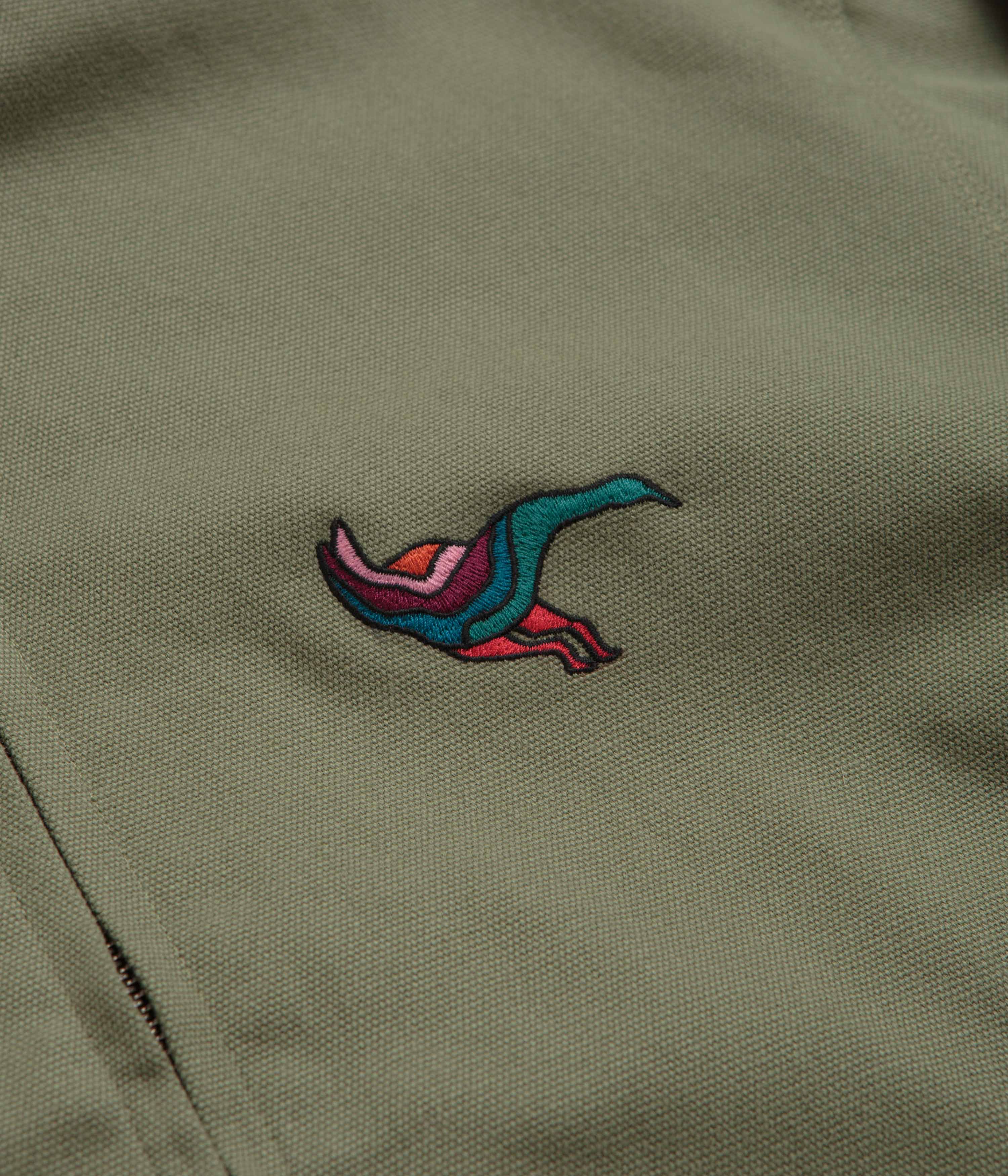 Parra Inspiration Point Jacket - Green Waterproof Windbreaker for Men & Women | Outdoor Hiking, Camping & Travel Jacket