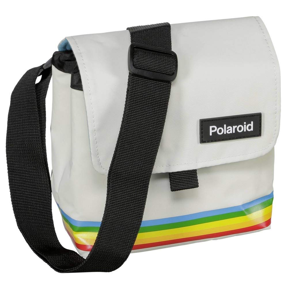 **Vintage Polaroid Box Camera Bag - Black Retro Style Camera Case for Instant Film Cameras | Perfect for Travel, Photography & Everyday Use**