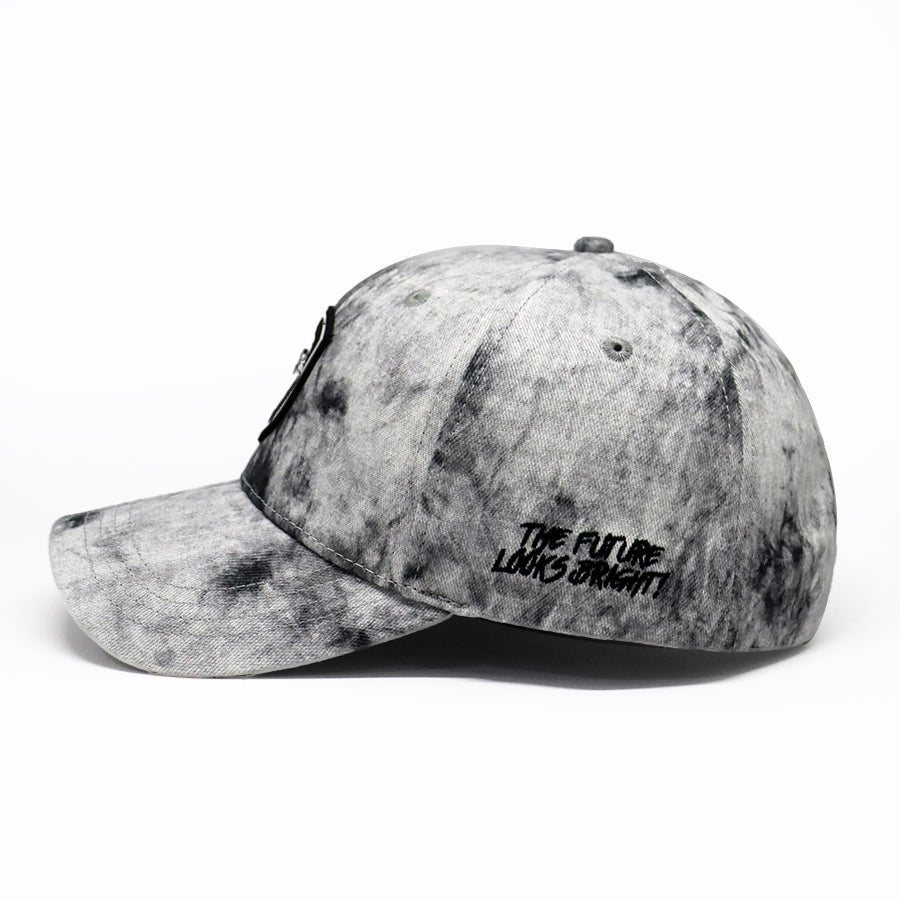 VT Shield Future Looks Bright Marble Snapback Hat - Stylish Unisex Baseball Cap for Men & Women - Perfect for Outdoor Sports, Streetwear Fashion and Casual Wear
