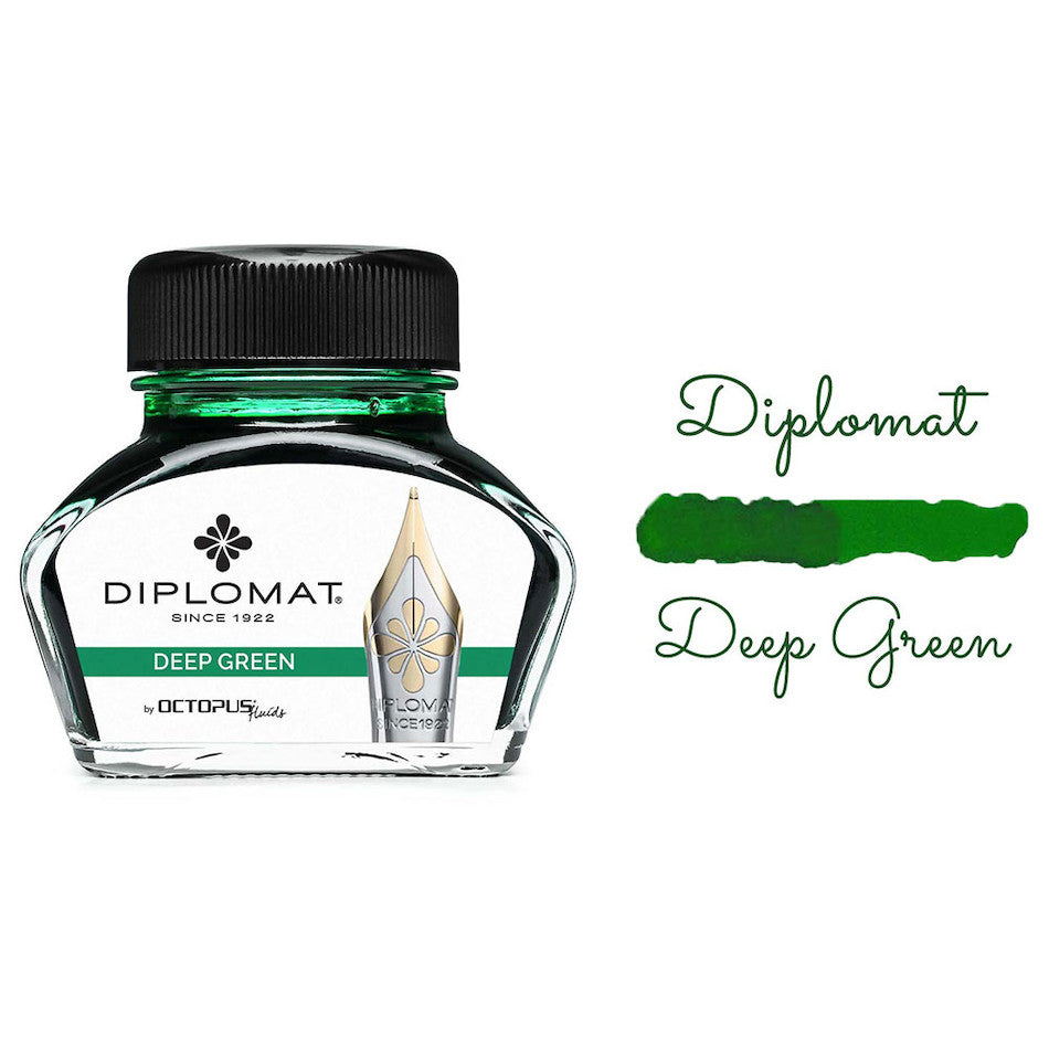 Premium Diplomat Octopus Fountain Pen Ink - 30ml Bottle for Smooth Writing & Calligraphy - Ideal for Professionals, Students & Art Enthusiasts