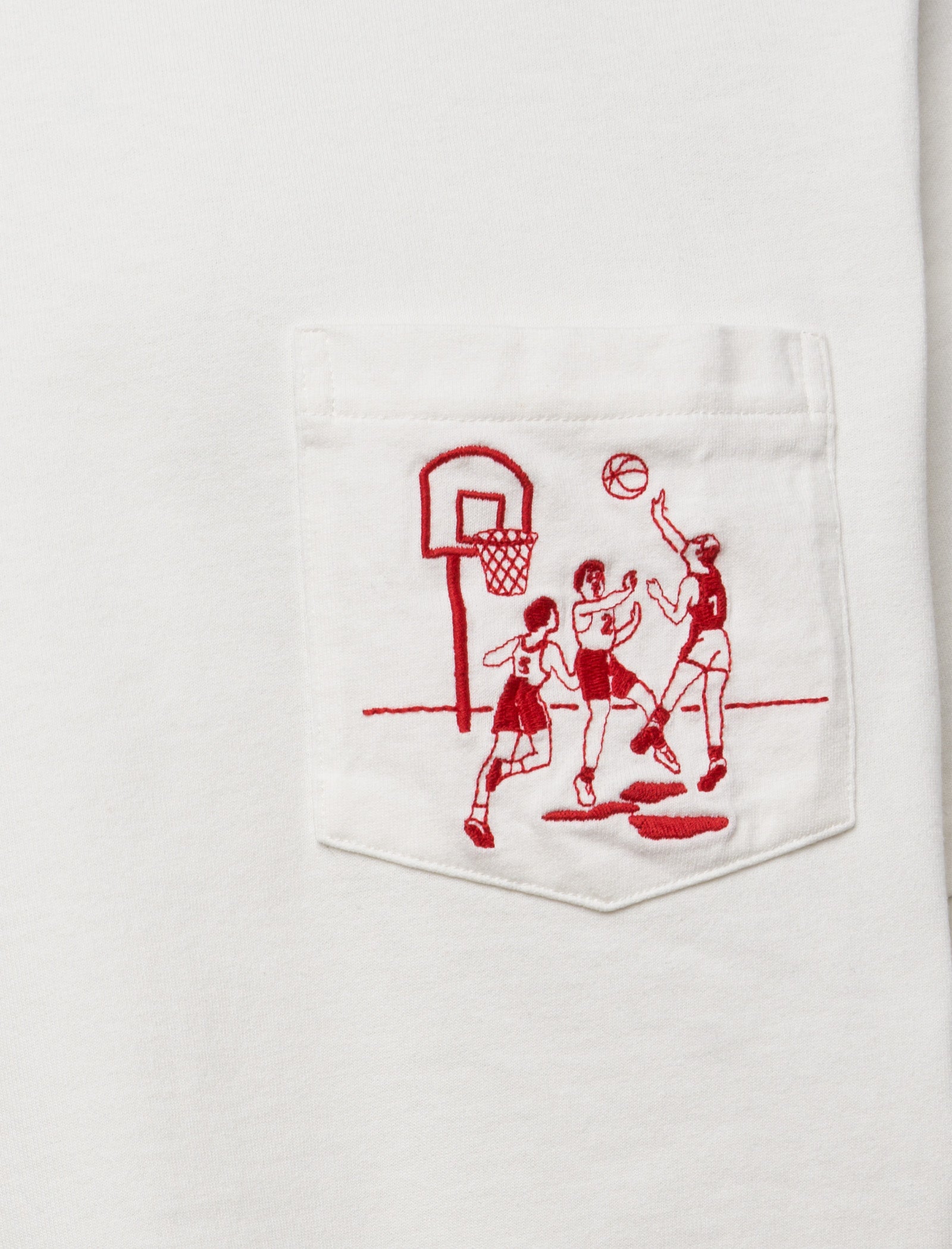 Bode New York Hoop Tee - Vintage-Inspired Cotton T-Shirt for Men & Women | Casual Wear, Street Style, Everyday Outfits