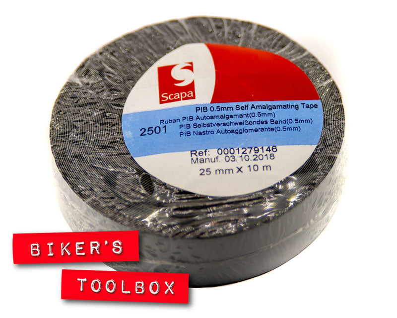 25mm Self Amalgamating Tape - Waterproof Electrical Insulation Tape for Cable Repair, Splice & Moisture Protection - Ideal for Outdoor Wiring, Marine & Automotive Use