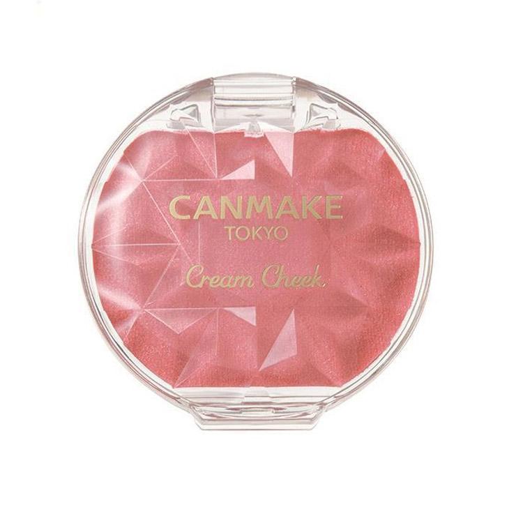 Canmake Tokyo Cream Cheek Color - Japanese Cream Blush for Natural Flush | Perfect for Everyday Makeup & On-The-Go Touch Ups
