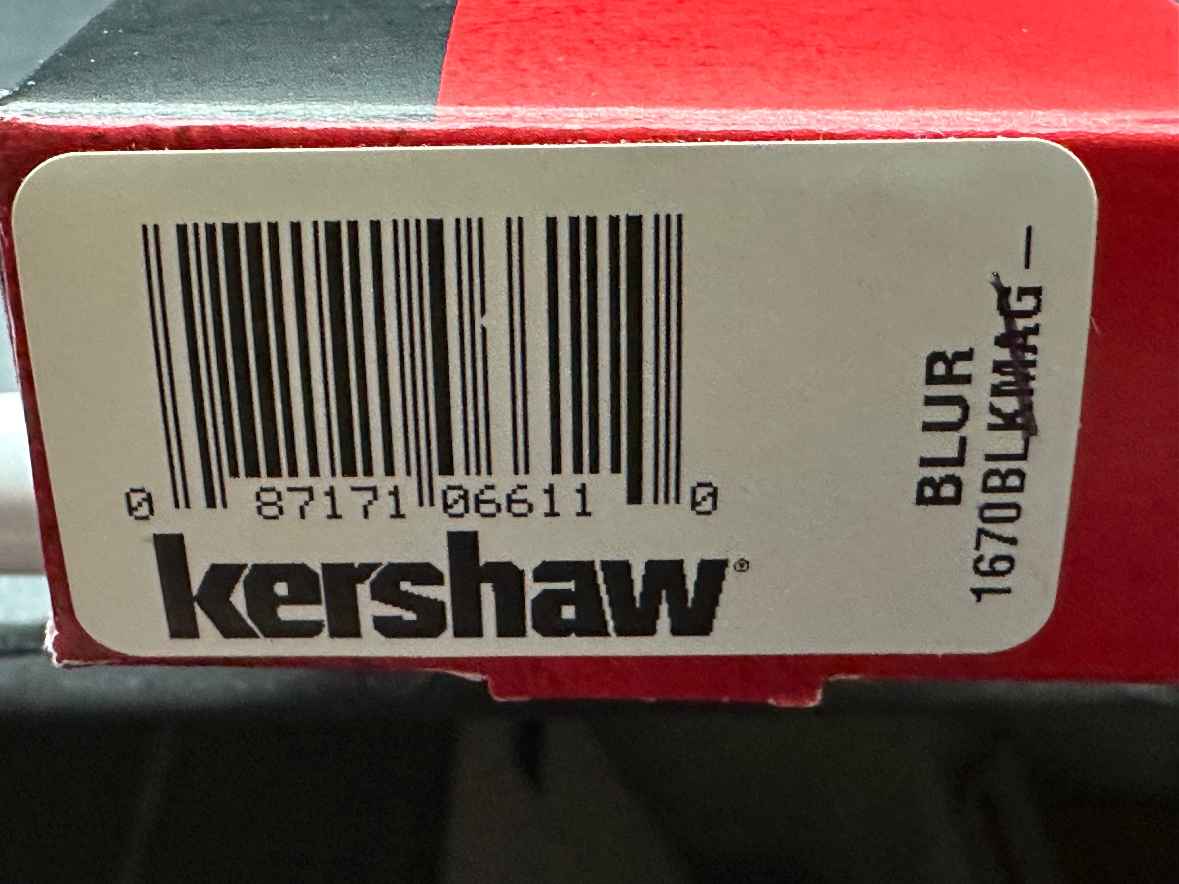 KERSHAW BLUR S30V Folding Pocket Knife - Aluminum Handle, Like New in Box (LNIB) | EDC, Outdoor, Camping & Survival Gear