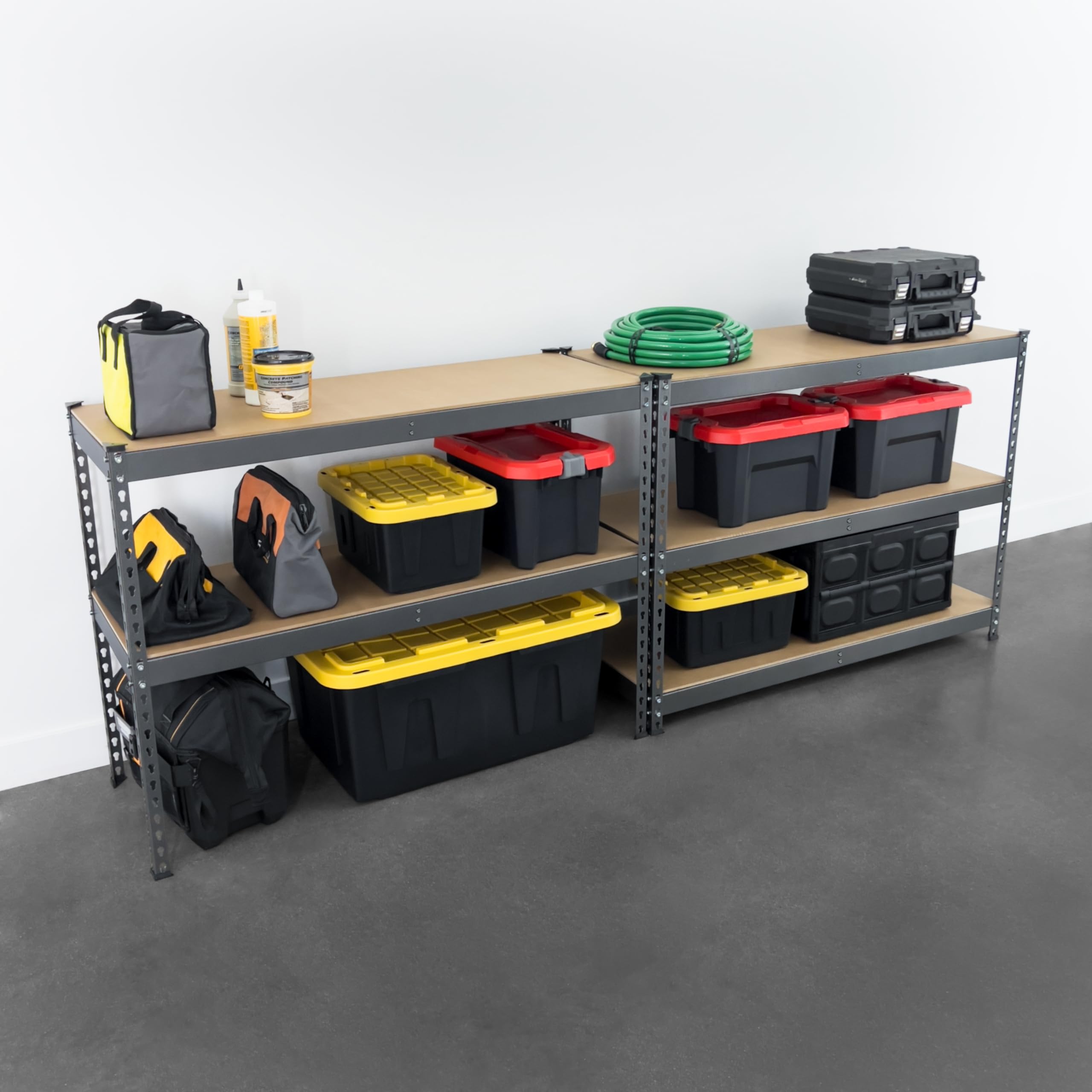 MonsterRax 5-Tier Heavy Duty Steel Garage Shelving - 18