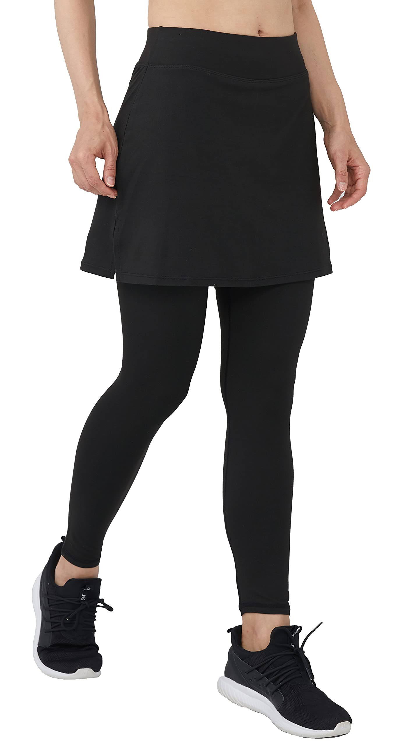 Alvon Women's Skirt with Attached Leggings - Modest Golf & Tennis Skirted Leggings for Active Wear | Perfect for Sports, Workouts & Casual Outfits