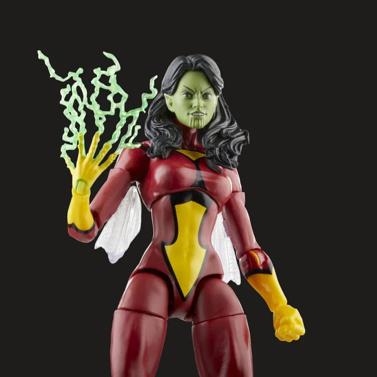 Marvel Legends The Avengers 60th Anniversary Skrull Queen & Super Skrull Action Figures - Collectible Superhero Toys for Marvel Fans & Comic Book Lovers - Perfect for Display, Gifts, and Role Play