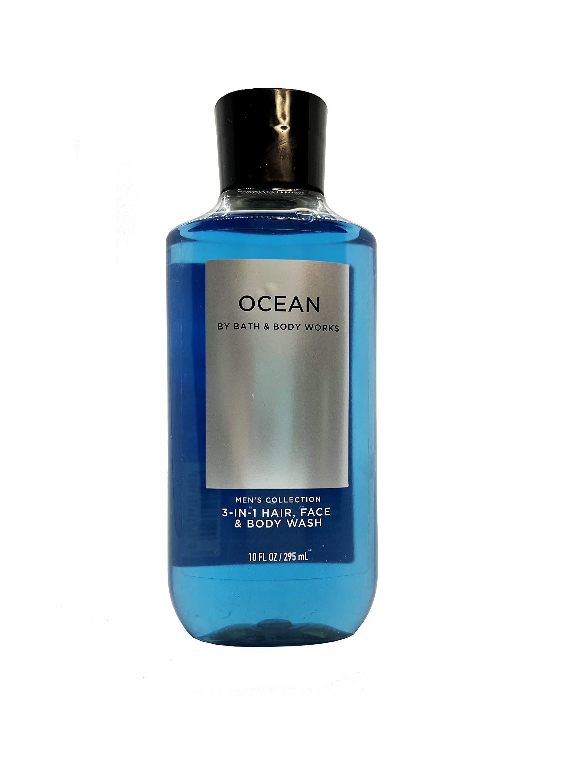 Bath & Body Works Signature Collection 2-in-1 Hair & Body Wash for Men - Ocean Scent, 10 oz | Refreshing Shower Gel & Shampoo Combo for Daily Use at Home, Gym & Travel