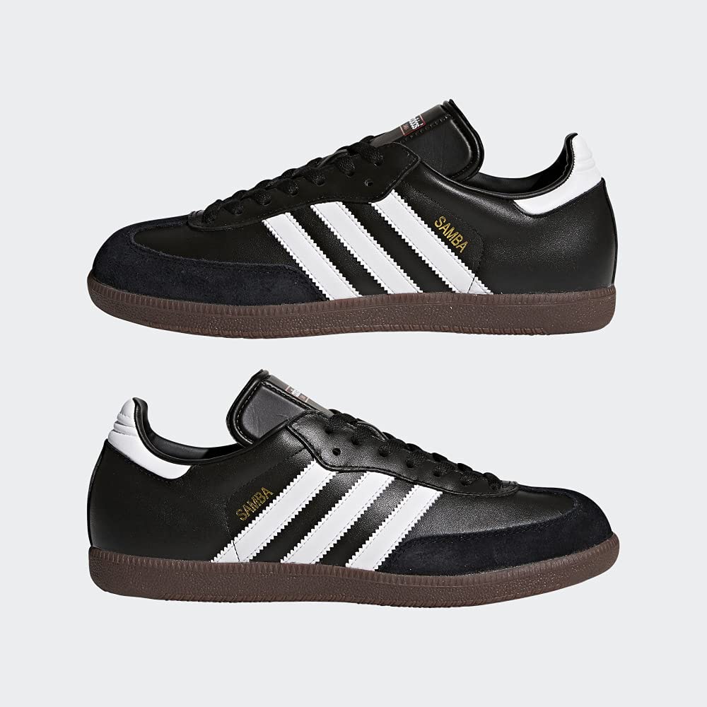 adidas Men's Samba Classic Soccer Cleats - Lightweight Football Shoes for Indoor & Outdoor Sports, Training, and Casual Wear
