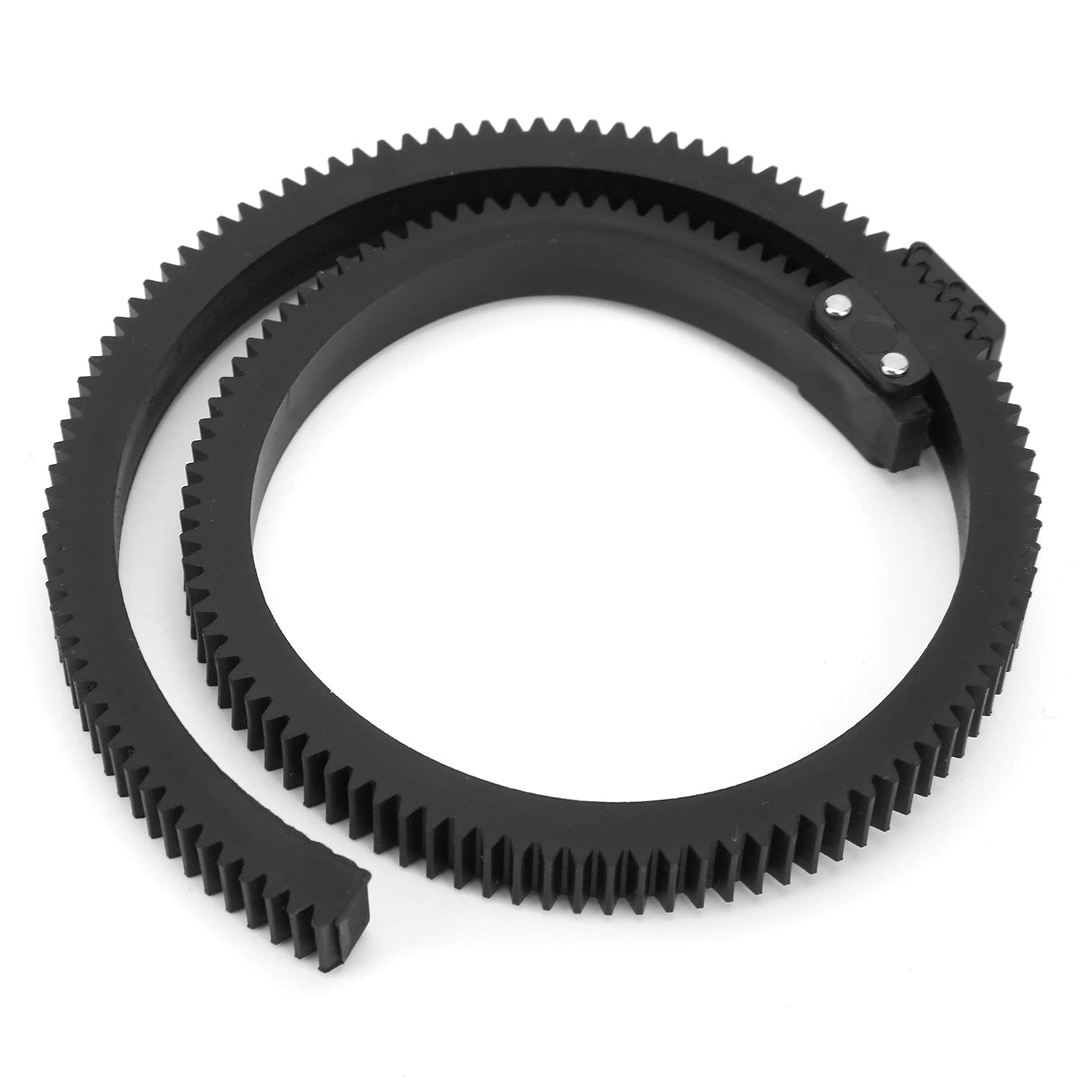 Acouto Adjustable Follow Focus Gear Ring Belt - Rubber & Plastic DSLR Camera Lens Accessory for Cinematic Video & Photography