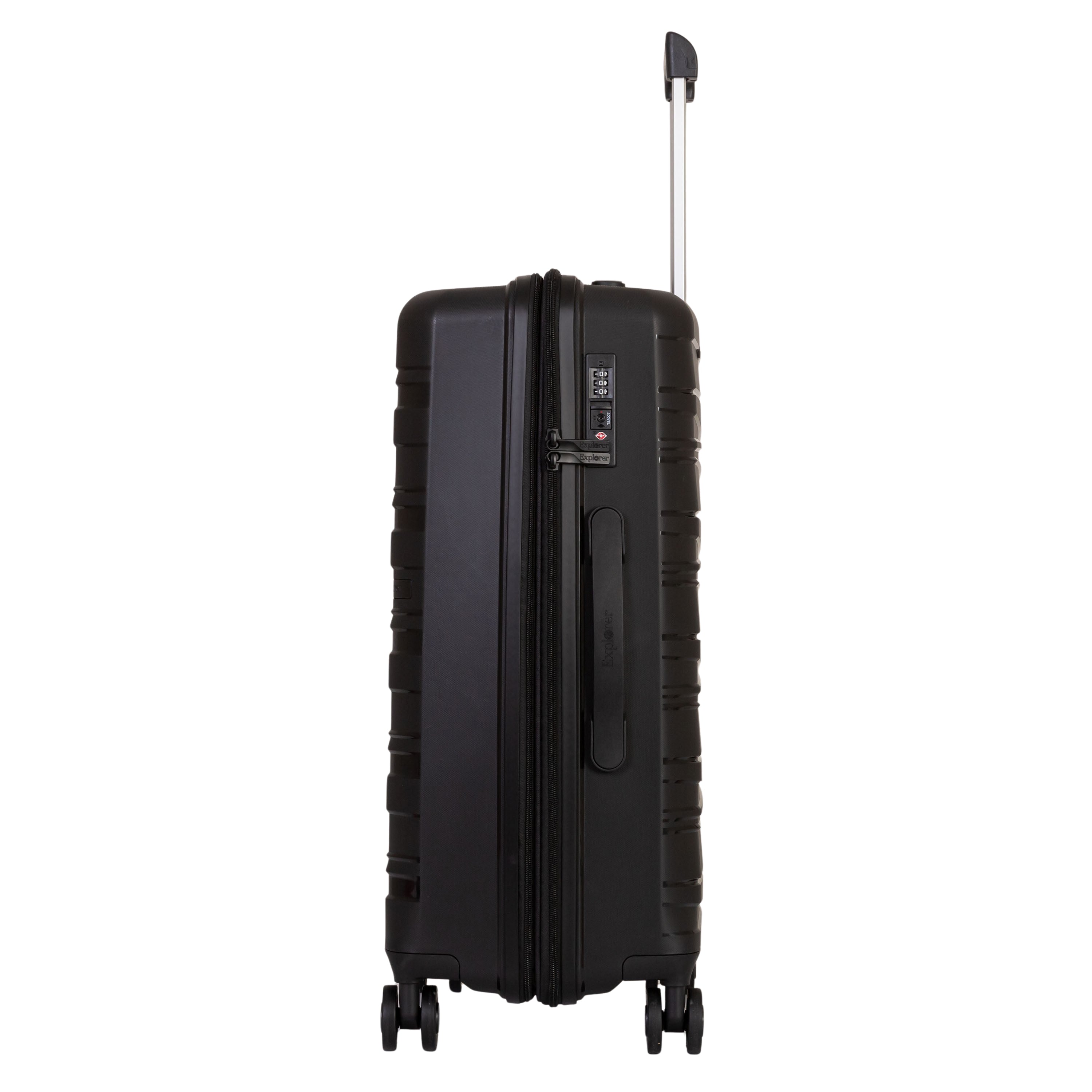 Explorer Breeze Anti-Theft Expandable Medium Carry-On Luggage - Perfect for Business Travel & Weekend Getaways