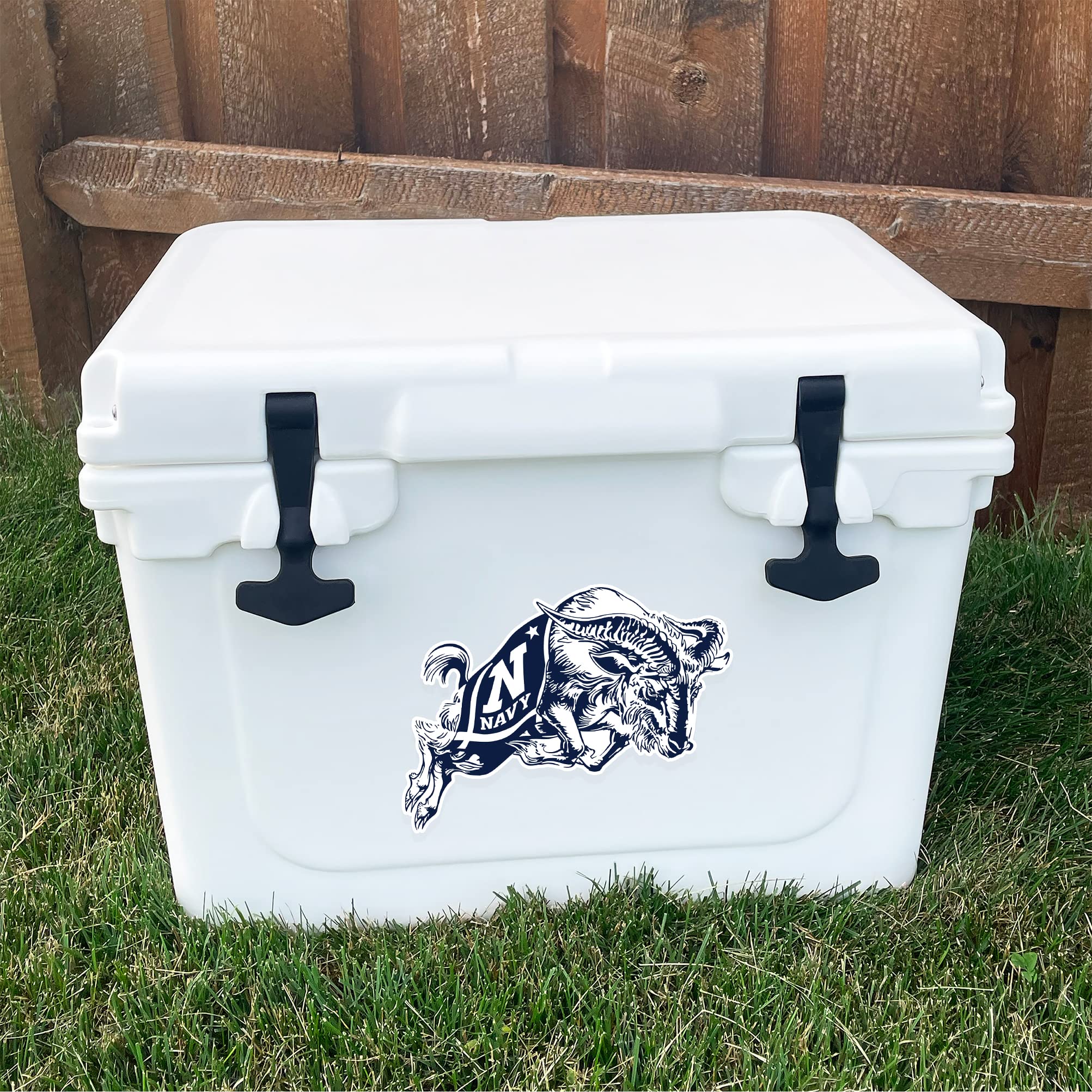 USNA Midshipmen NCAA Vinyl Decal Sticker - Waterproof Laptop, Car, Water Bottle & Scrapbook Decoration - Perfect for Navy Fans, Military Support & College Sports Enthusiasts