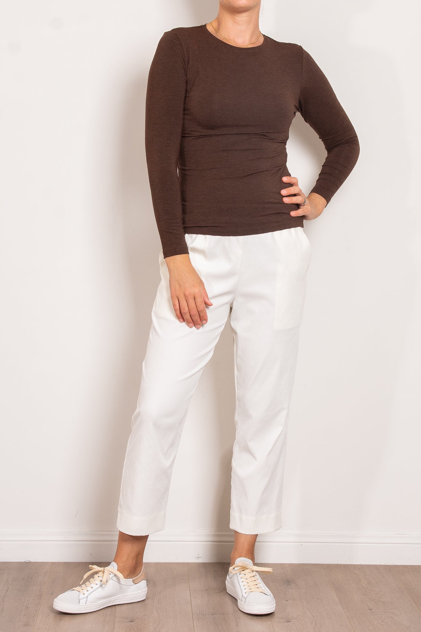Tani High Neck Marle Top - Women's Casual Slim Fit Knit Sweater for Fall & Winter | Perfect for Office, Date Night & Layering