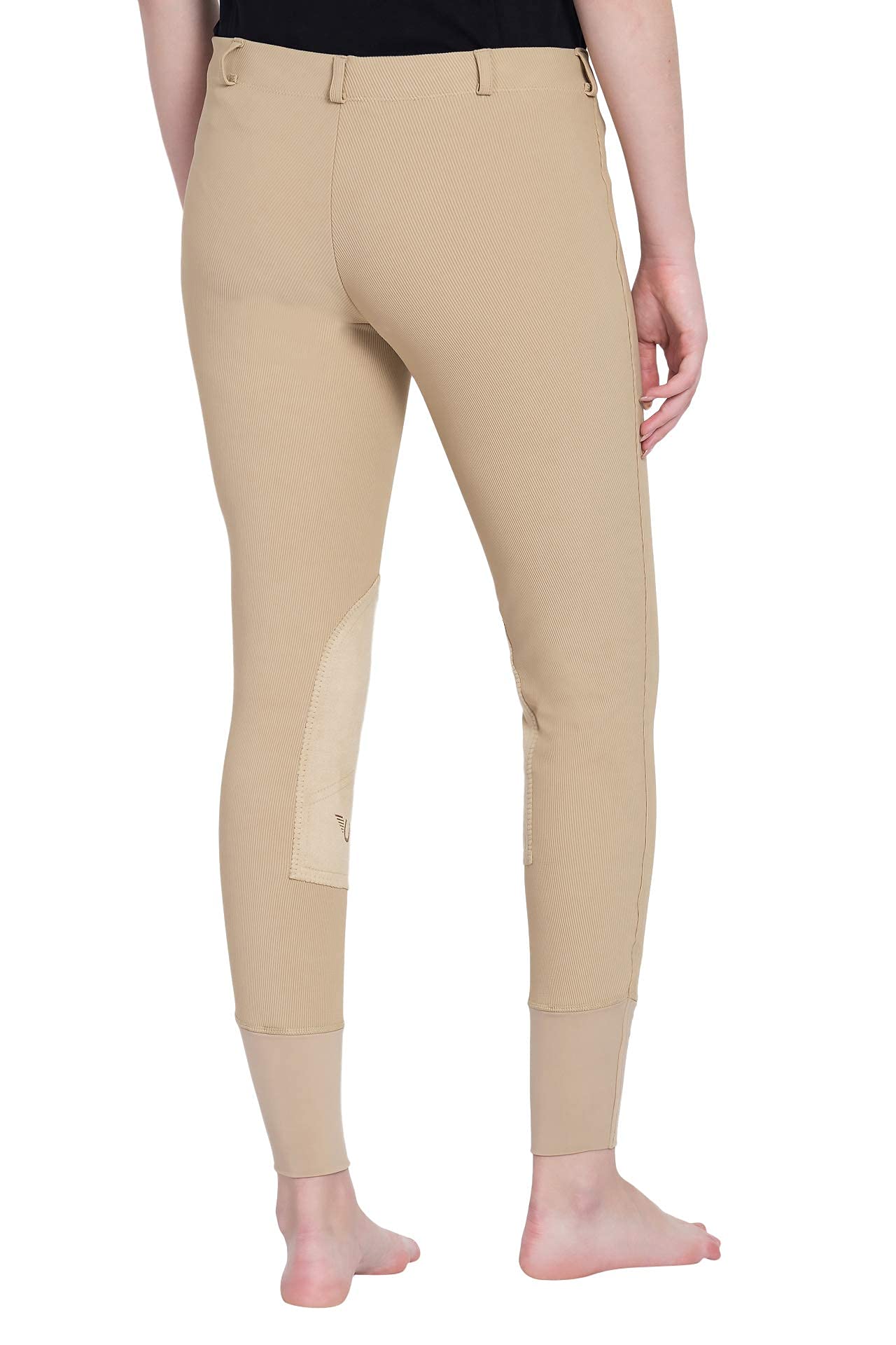 TuffRider Women's Ribb Pull-On Breeches for Equestrian Riding