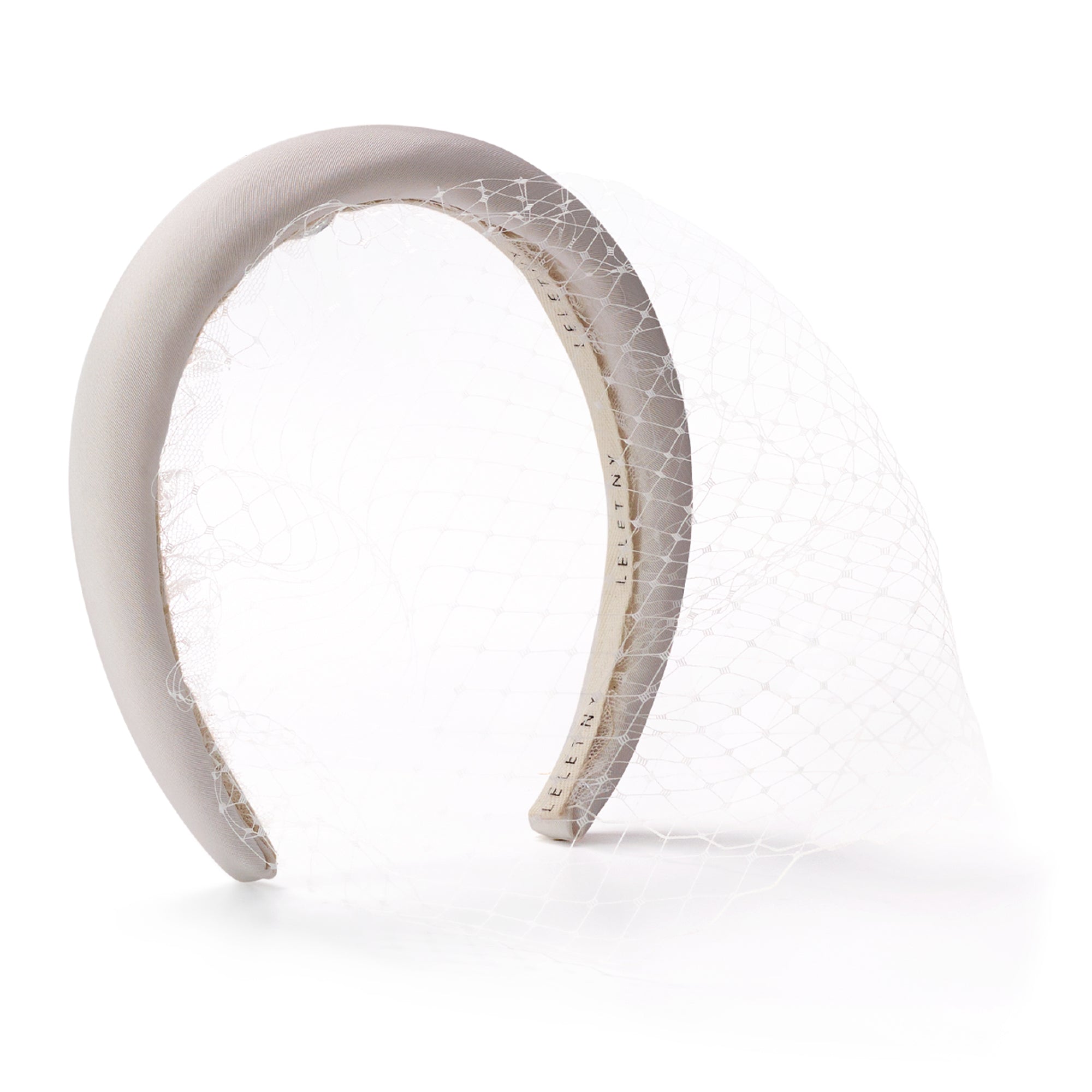 Robyn Blusher Veil Headband - Elegant Lace Wedding Hair Accessory for Brides, Bridesmaids & Special Occasions