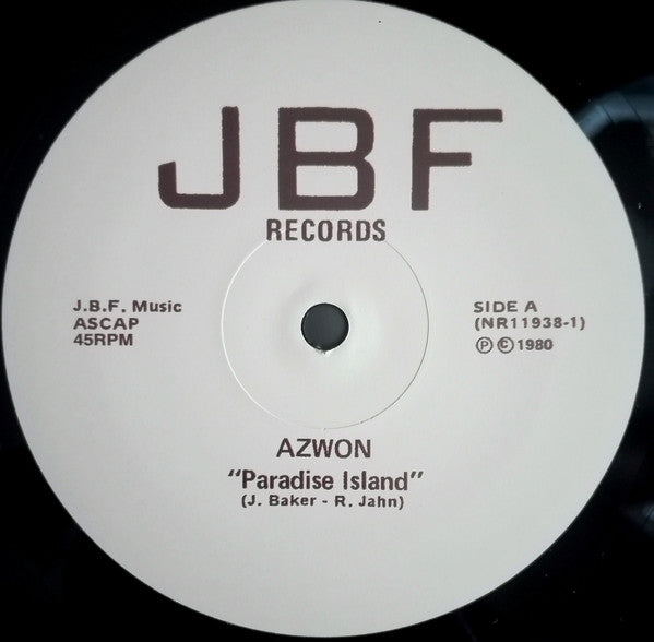 Azwon – Paradise Island Pressure Makes Diamonds PMD01 Vinyl Record by JBF Records – Perfect for DJ Sets, Music Collectors & Home Listening