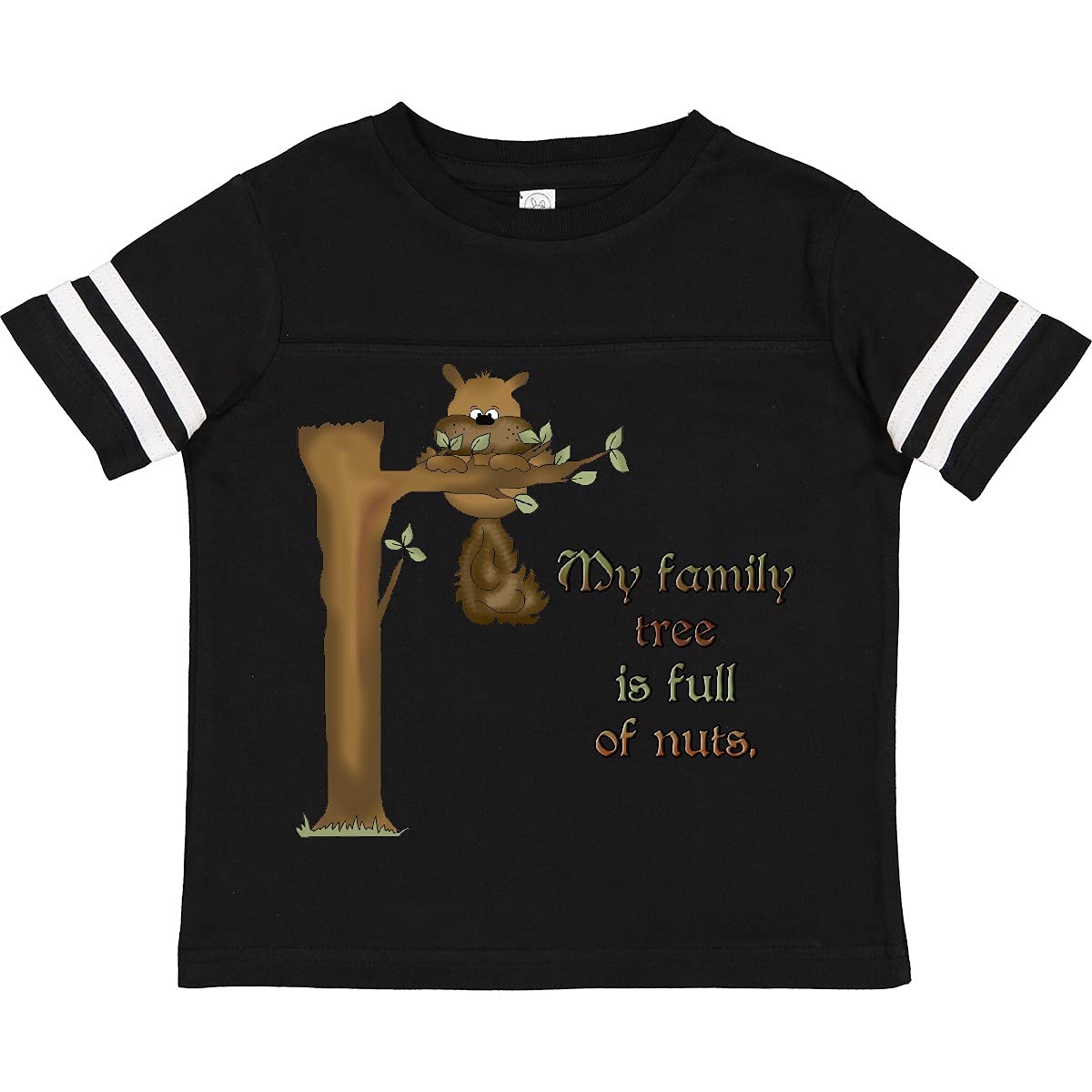 Inktastic My Family Tree is Full of Nuts Youth T-Shirt - Funny Family Reunion Tee for Kids - Perfect for Holidays, Birthdays & Casual Wear