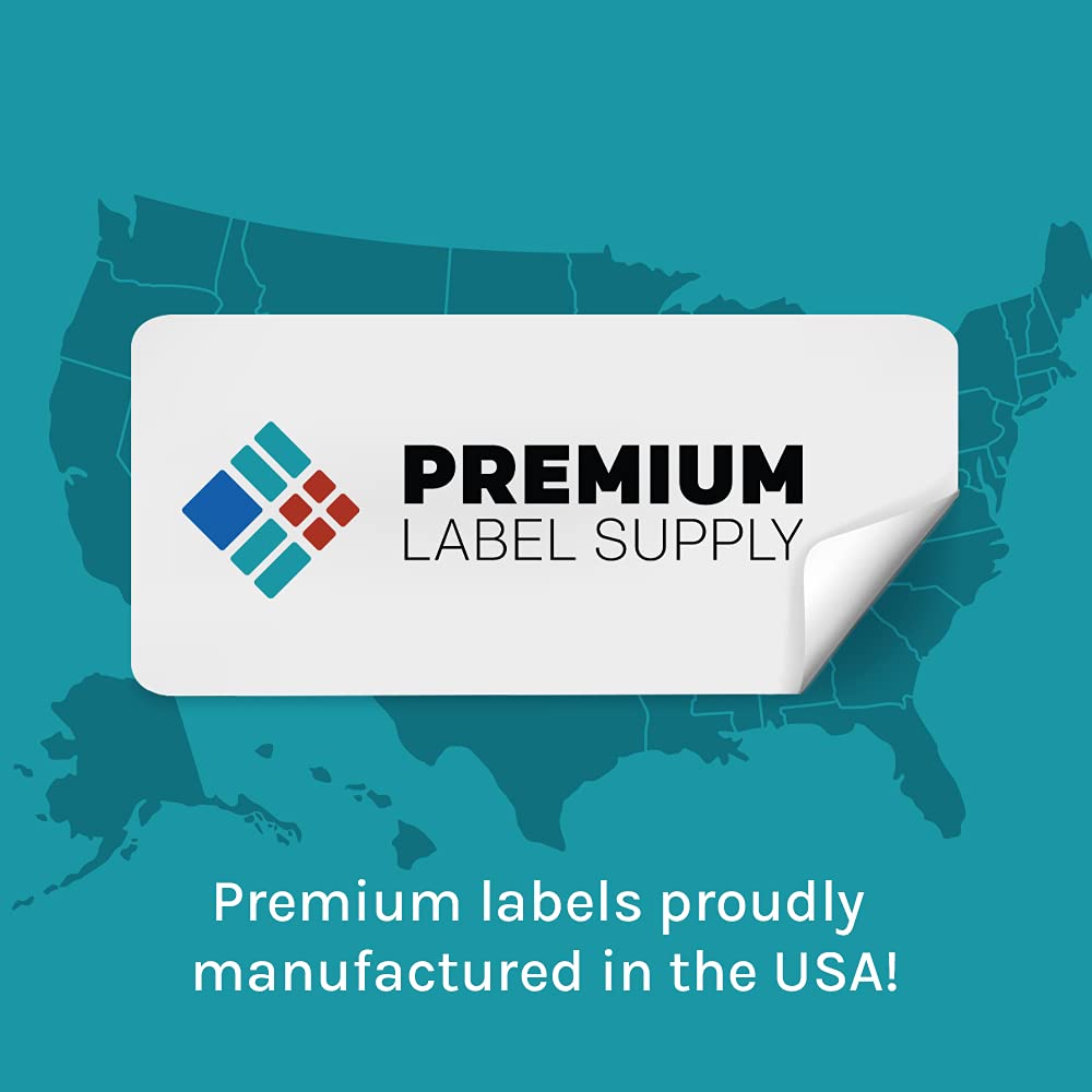 Premium White FBA Sticker Labels 4