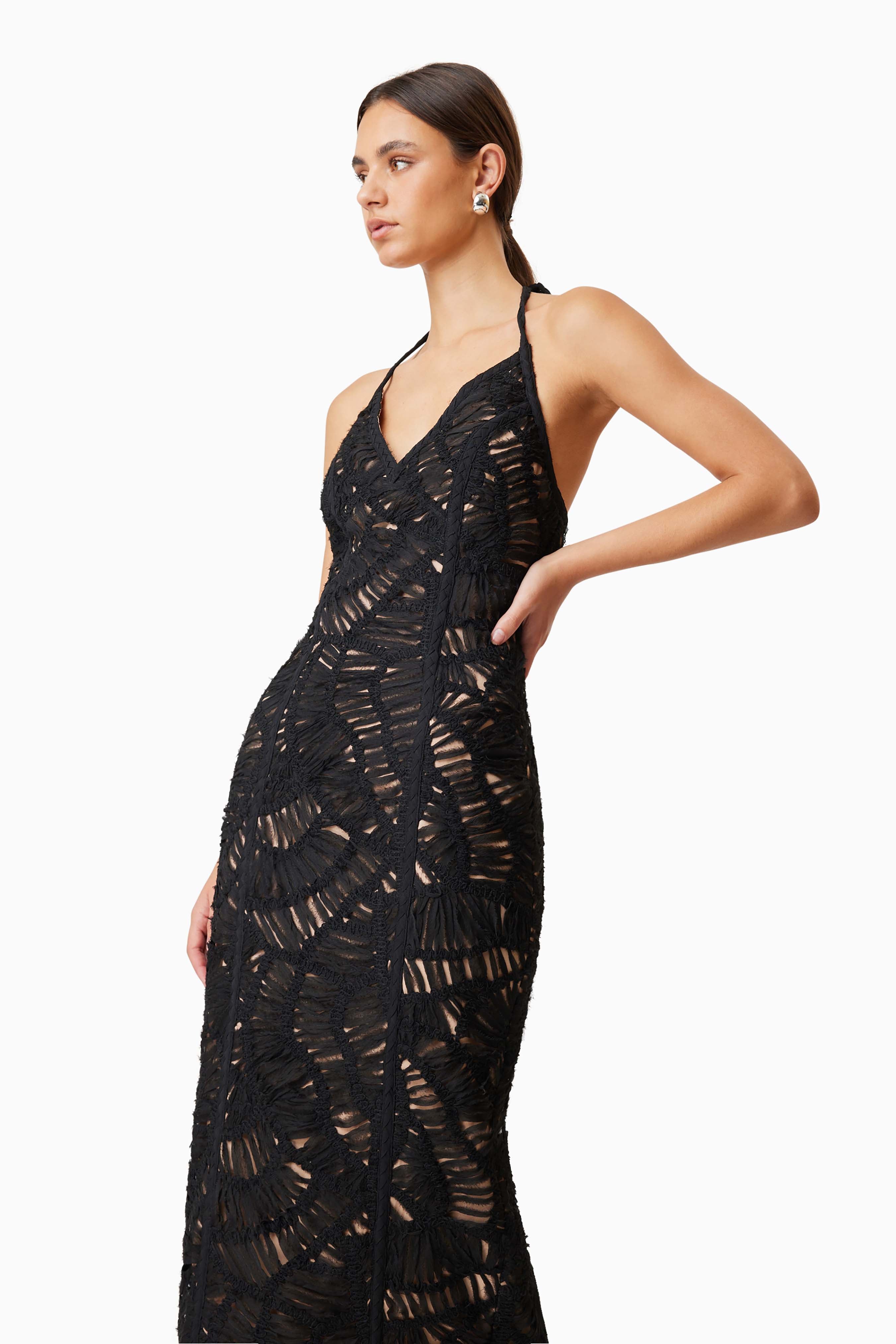 Stylish Addison Midi Dress for Women | Flattering A-Line Summer Dress | Perfect for Office, Date Night & Special Occasions