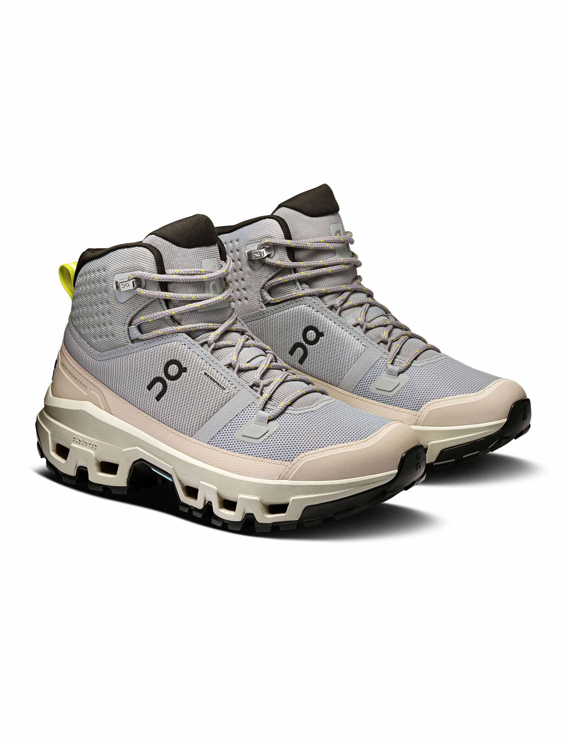 Cloudrock Mid WP Waterproof Hiking Boots for Men & Women - Alloy/Ice Color - Perfect for Outdoor Adventures, Trail Running & Winter Hiking
