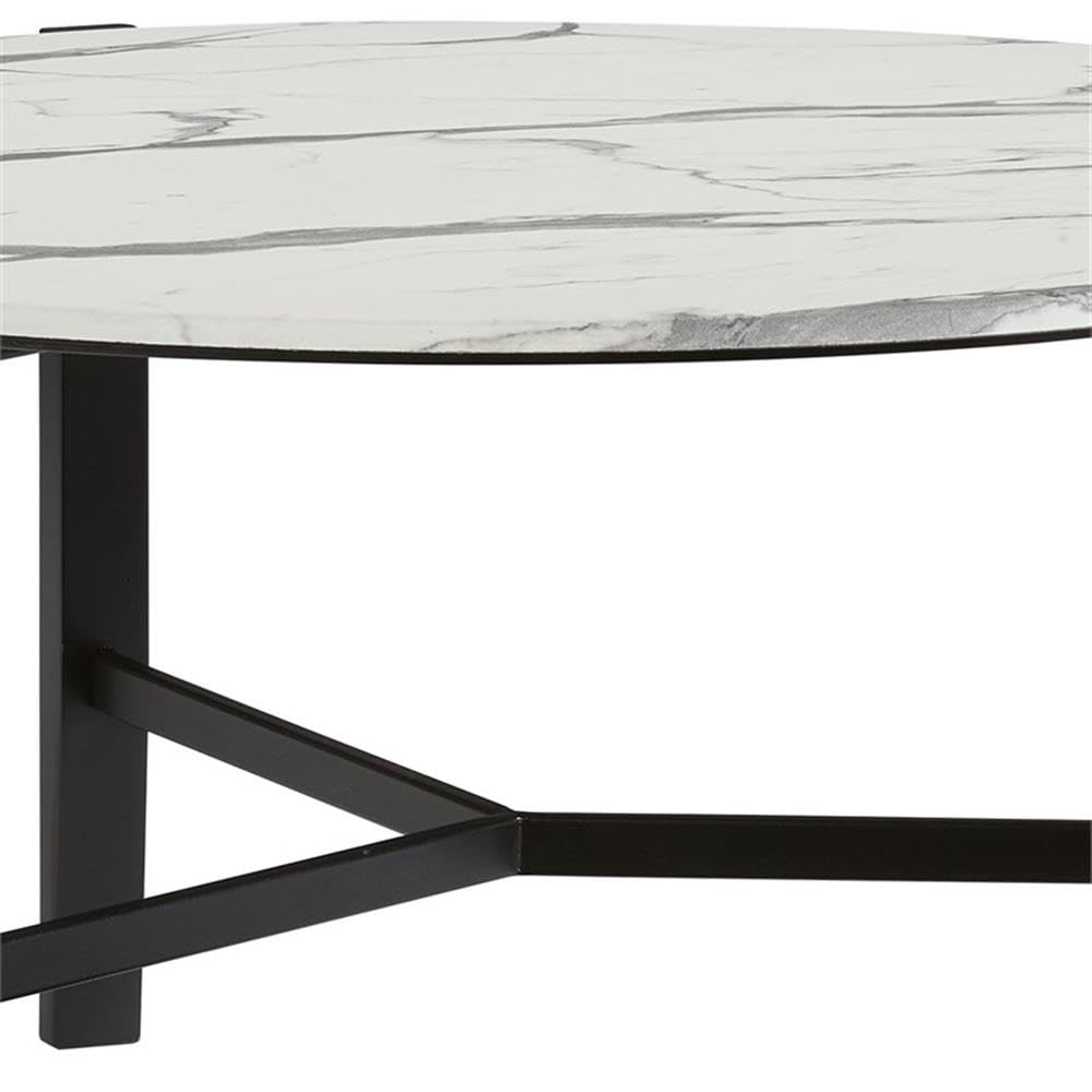 Progressive Furniture Rowen Cocktail Table - Modern Coffee Table for Living Room, Lounge & Office - Stylish Center Table with Storage Shelf for Home Decor