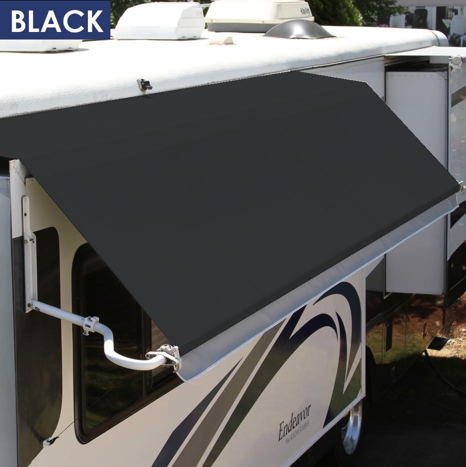 Carefree Of Colorado Omega Vinyl with Valance Replacement Fabric - Durable RV Awning Replacement for Outdoor Patio & Camping Use