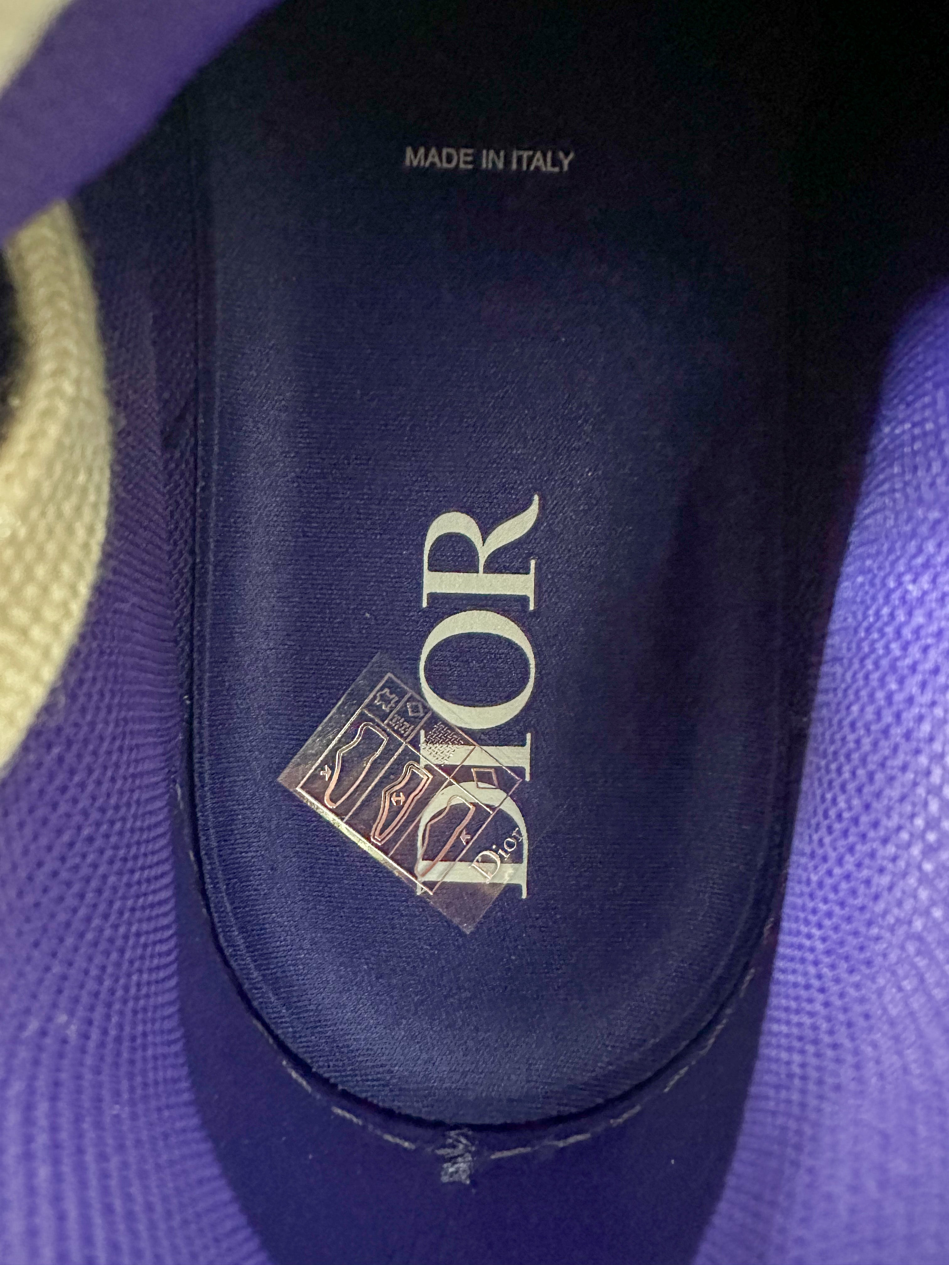 Dior Cactus Jack Cream B713 Sneakers - Men's Luxury High-Top Fashion Shoes | Perfect for Streetwear & Casual Outfits