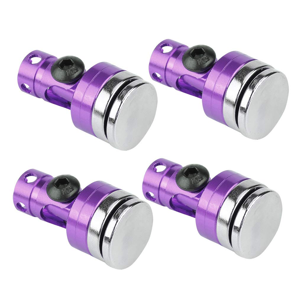 Invisible Body Model Body Post Mount for RC Vehicles - Magnetic RC Body Post Accessories for Electric Cars (Purple) | Perfect for RC Car Racing, Drifting, and Off-Road Adventures