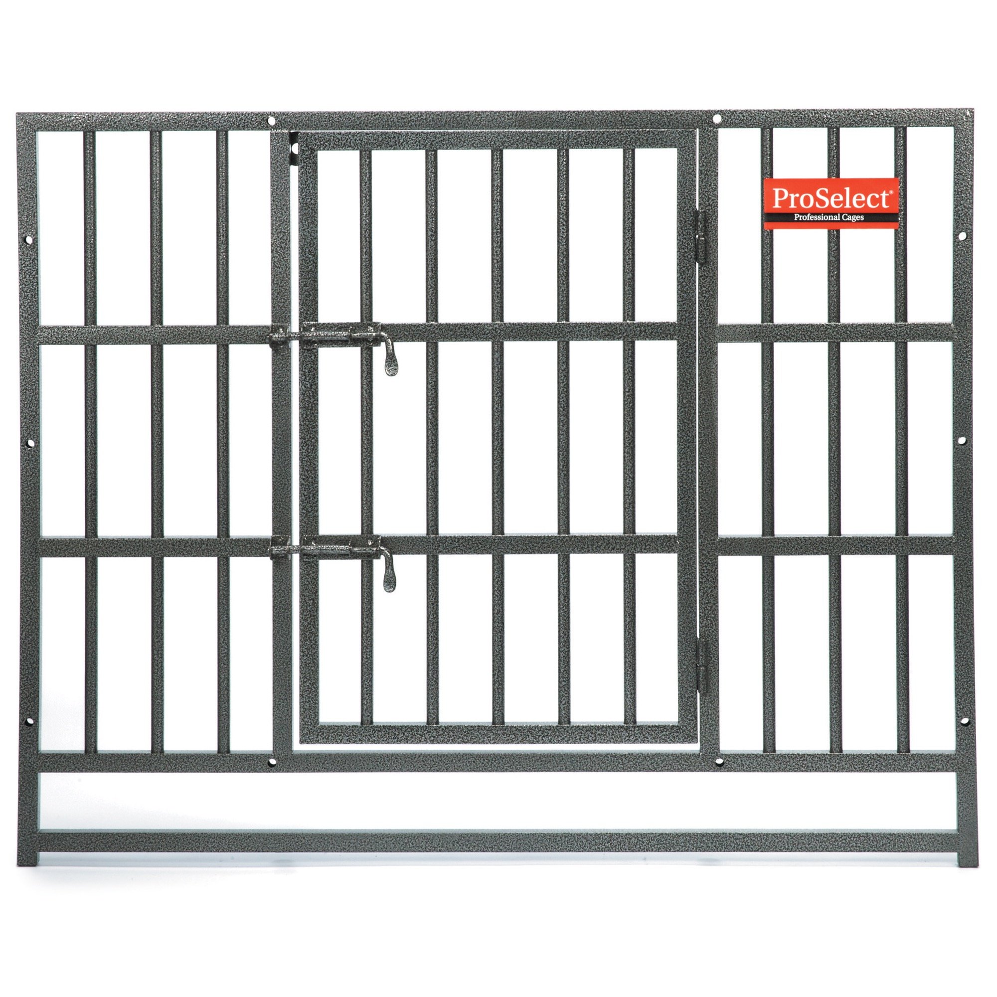 Proselect Replacement Door Frames - Heavy Duty Steel Modular Kennel Cages for Dogs - Medium Size, Silver - Perfect for Pet Shelter, Vet Clinic & Home Use
