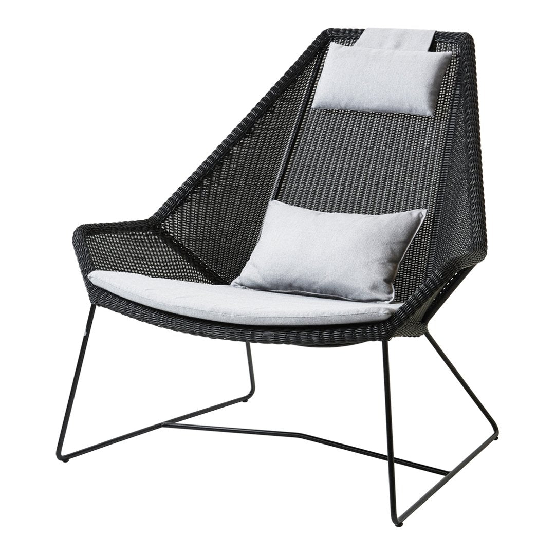 Breeze Highback Chair - Comfortable Outdoor Patio Furniture for Relaxing in Your Garden, Backyard or Poolside